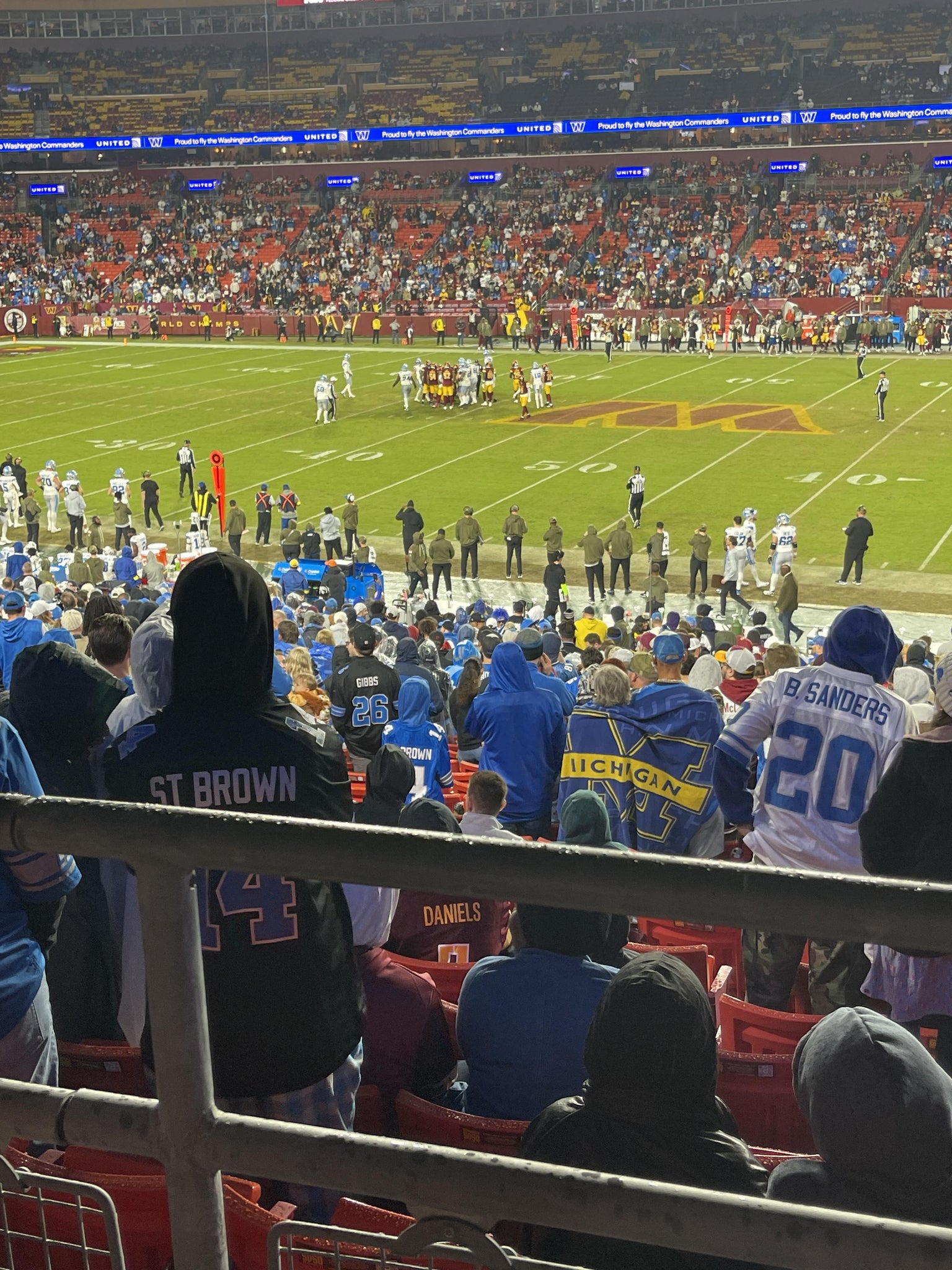 Real Fan View taken from Section 220 at Northwest Stadium by Andrew S