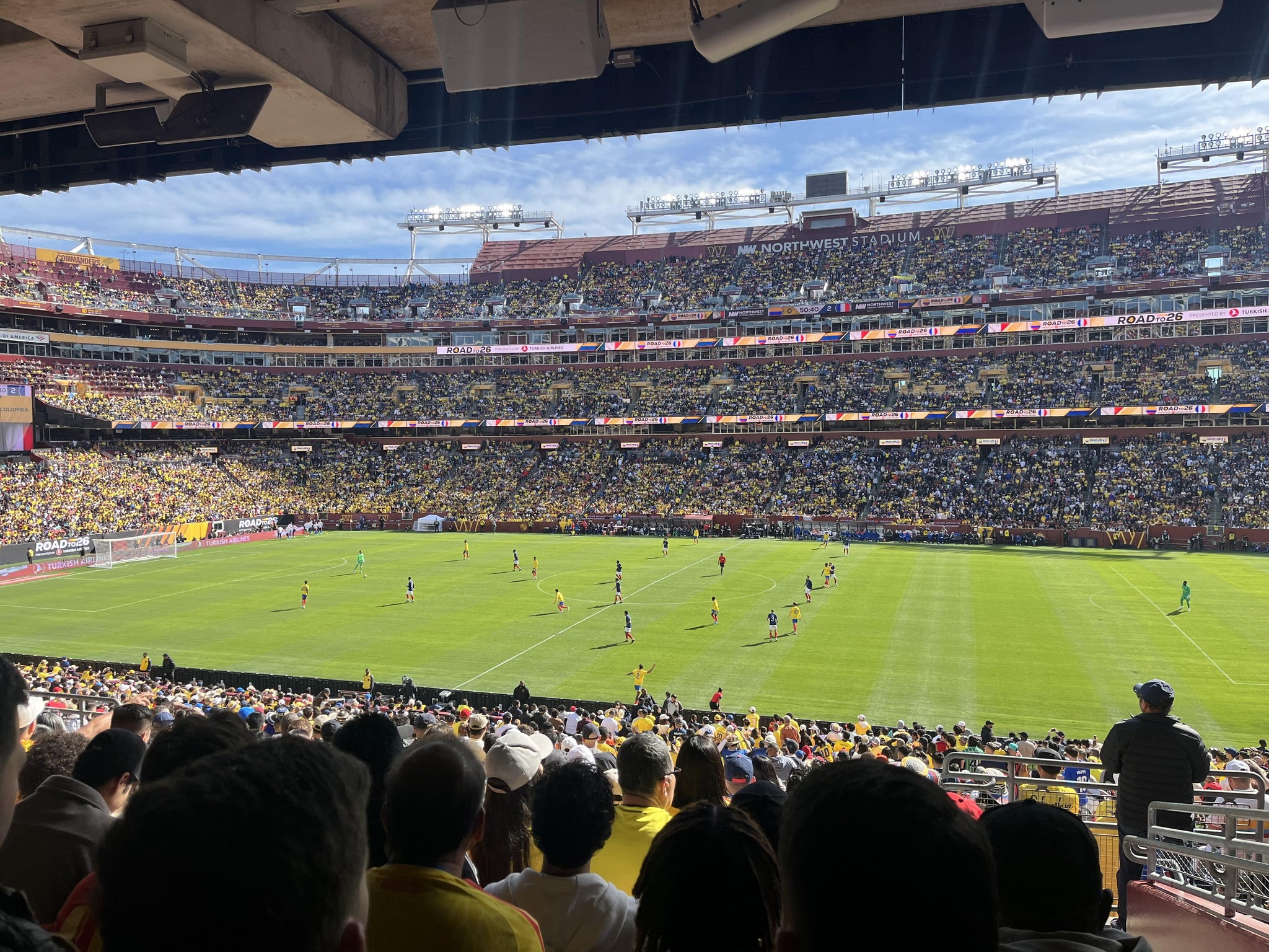 Real Fan View taken from Section 220 at Northwest Stadium by Anonymous User