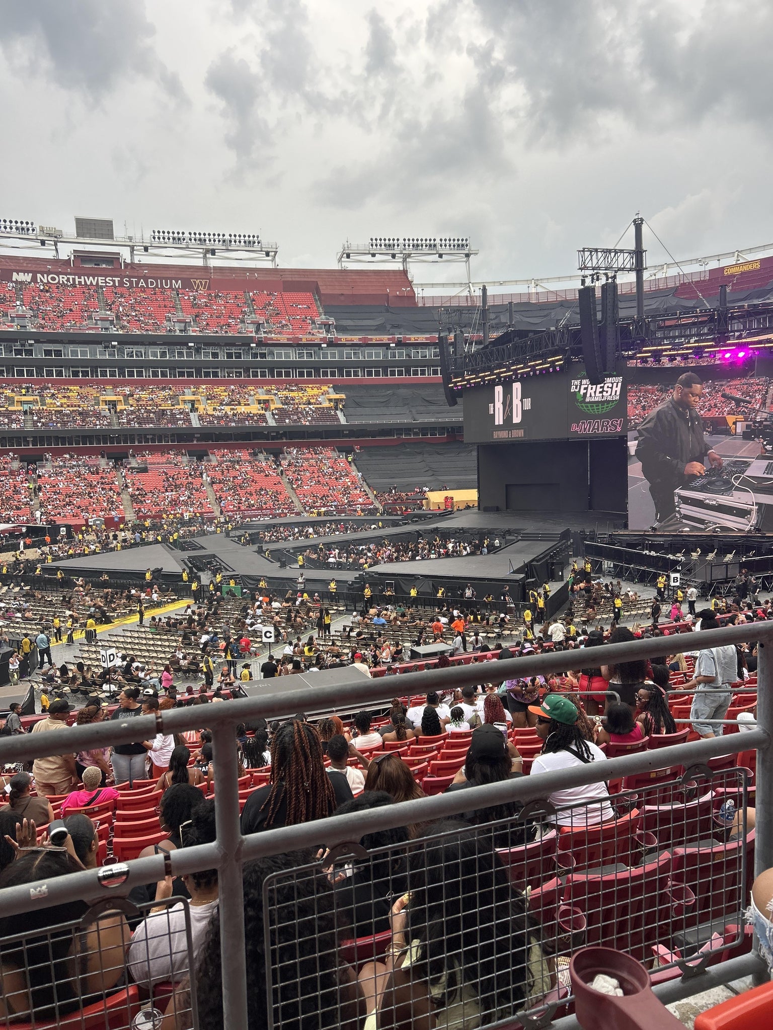 Real Fan View taken from Section 222 at Northwest Stadium by Kiea W