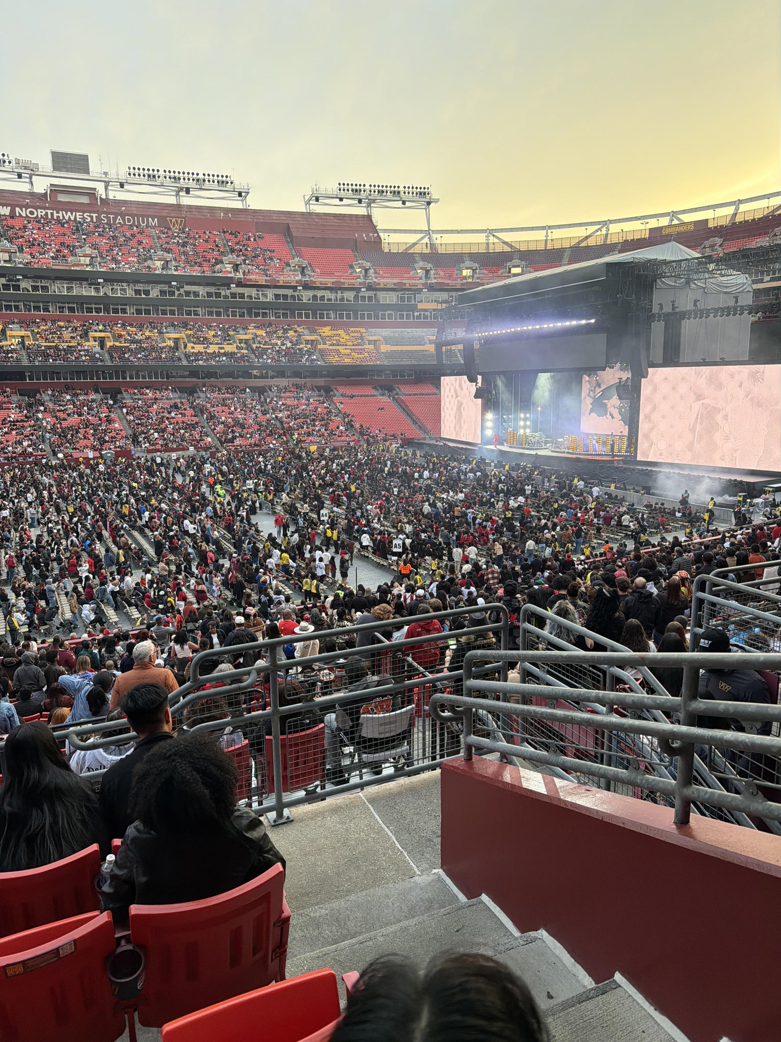 Real Fan View taken from Section 223 at Northwest Stadium by Roshi S