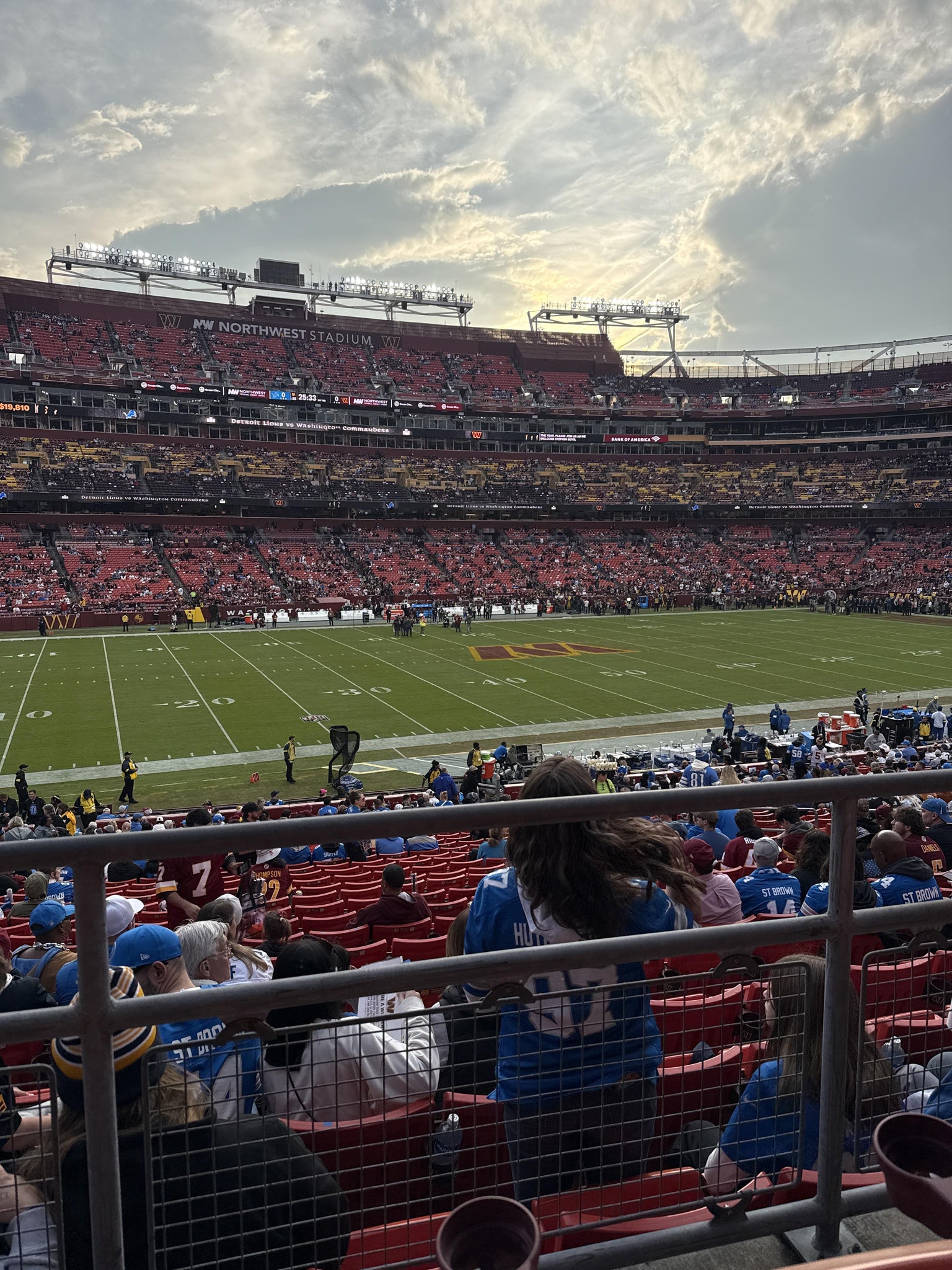 Real Fan View taken from Section 224 at Northwest Stadium by Ashley J