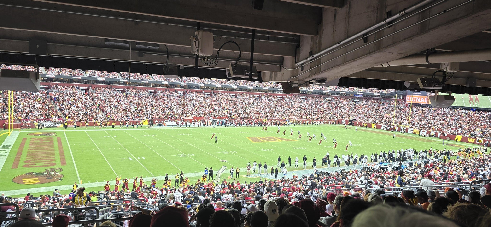 Real Fan View taken from Section 225 at Northwest Stadium by Terry R
