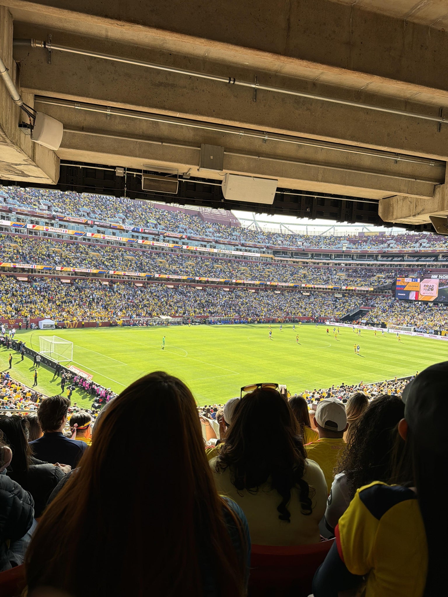 Real Fan View taken from Section 227 at Northwest Stadium by Isabella L