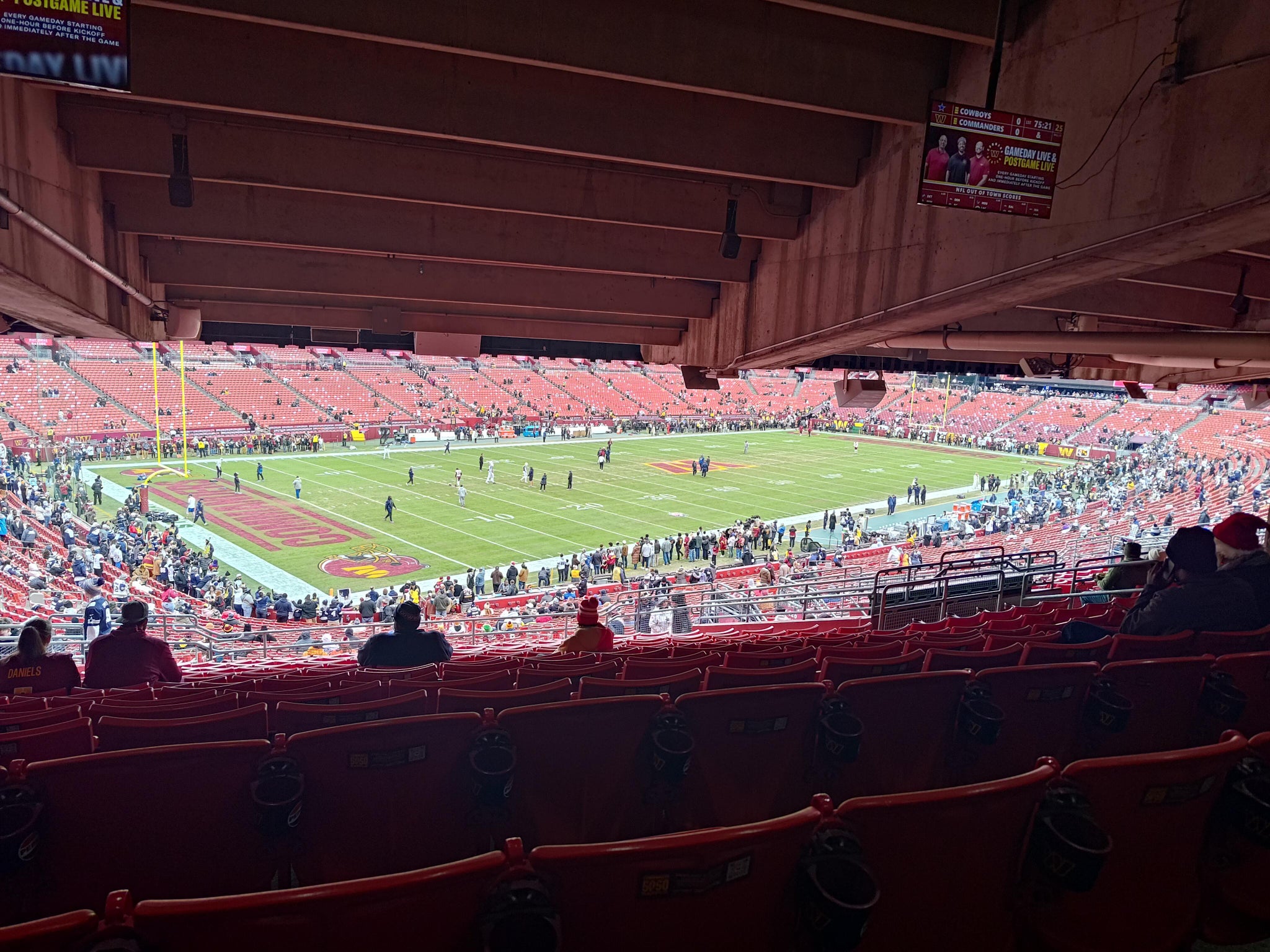 Real Fan View taken from Section 227 at Northwest Stadium by Christopher E