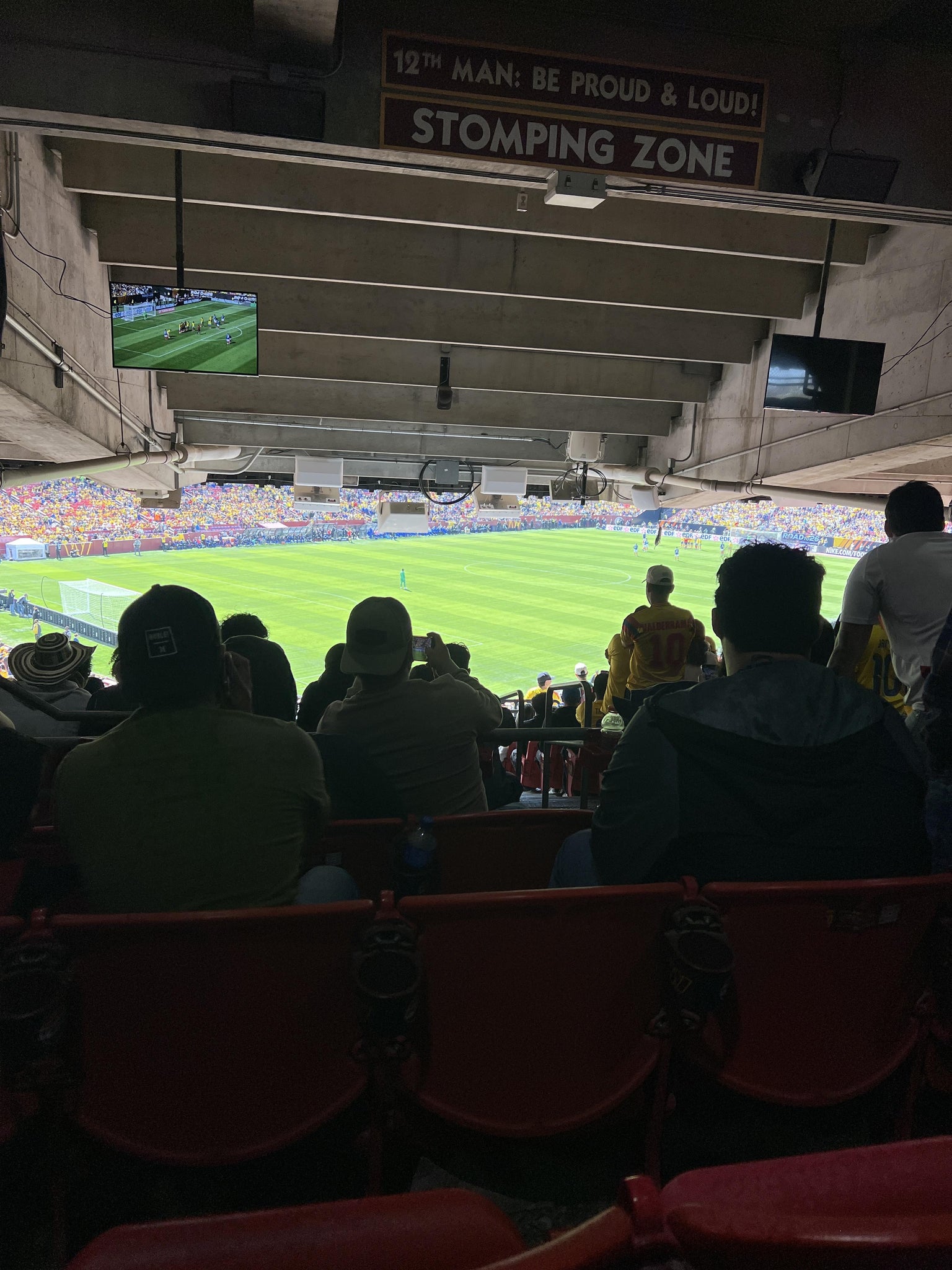 Real Fan View taken from Section 227 at Northwest Stadium by Anahi R