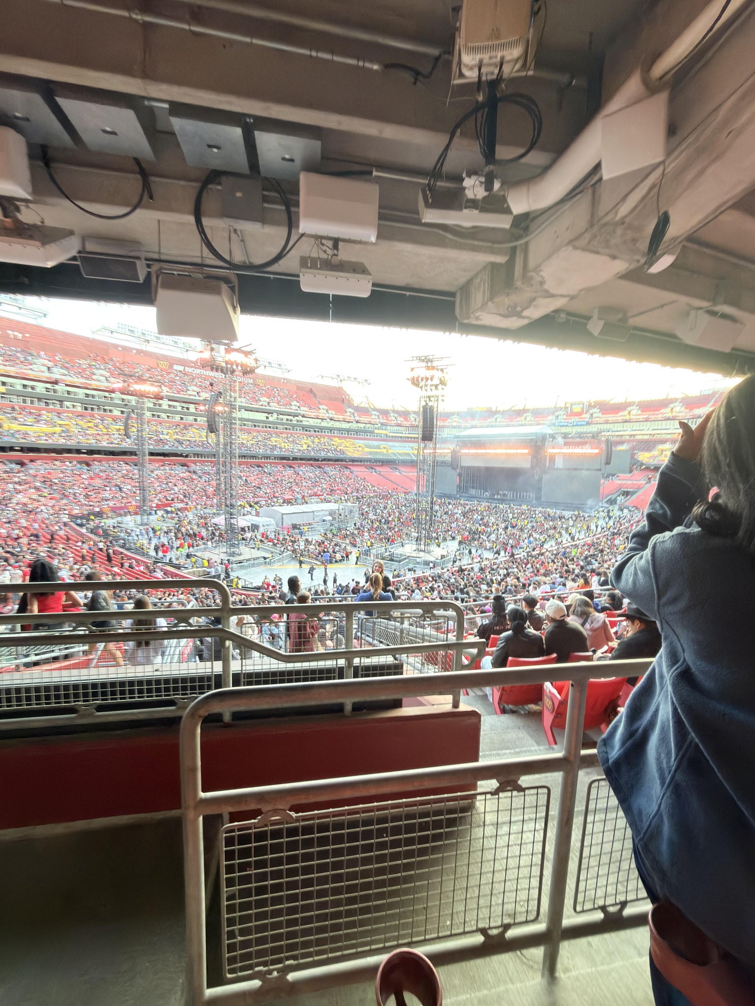 Real Fan View taken from Section 227 at Northwest Stadium by Sherly M
