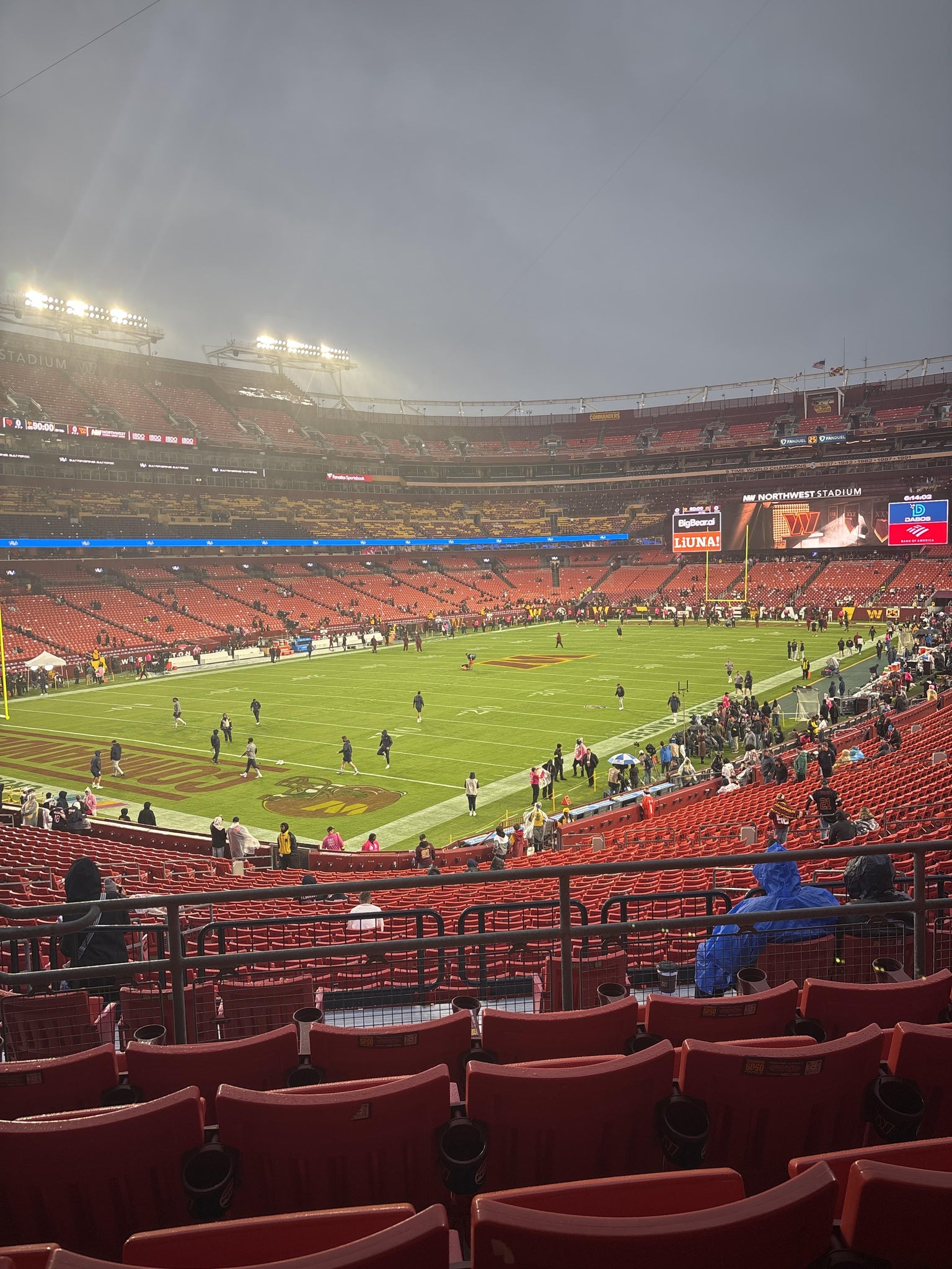 Real Fan View taken from Section 228 at Northwest Stadium by Stephen P