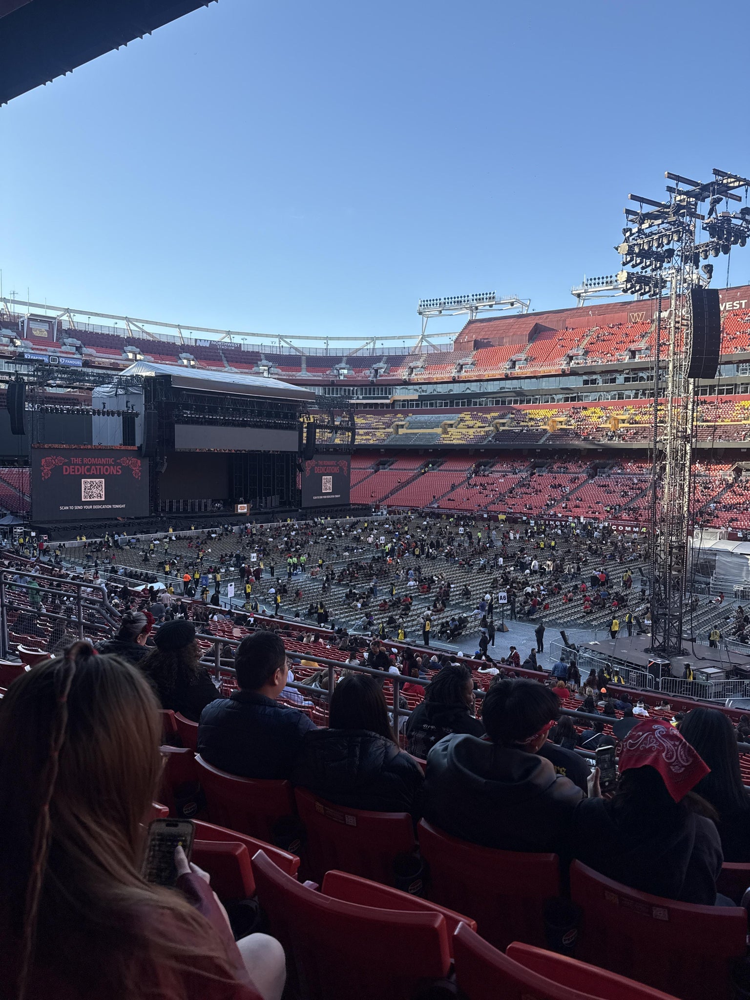 Real Fan View taken from Section 239 at Northwest Stadium by Kellee F