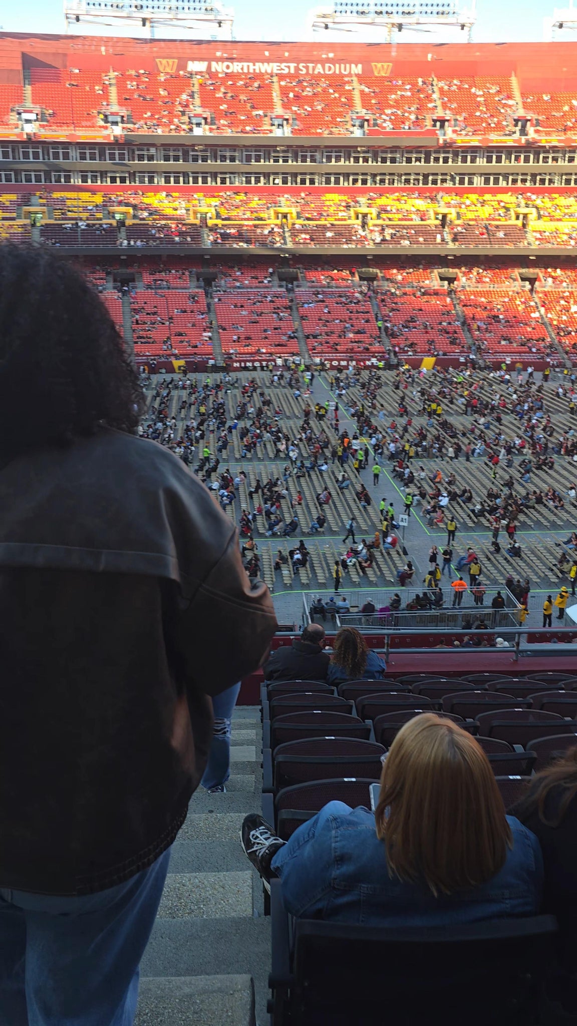 Real Fan View taken from Section 301 at Northwest Stadium by Carla R