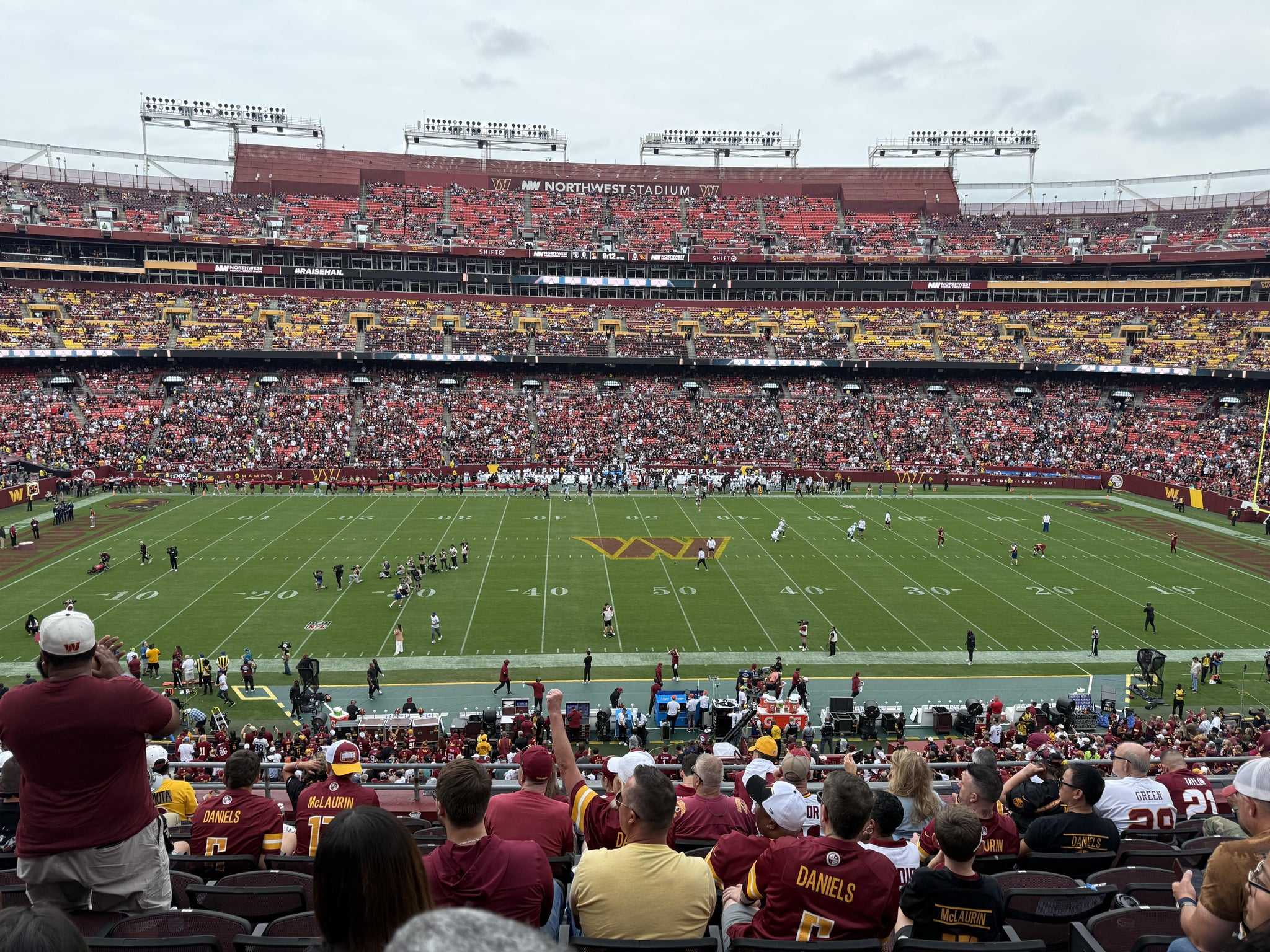 Real Fan View taken from Section 301 at Northwest Stadium by Christopher C
