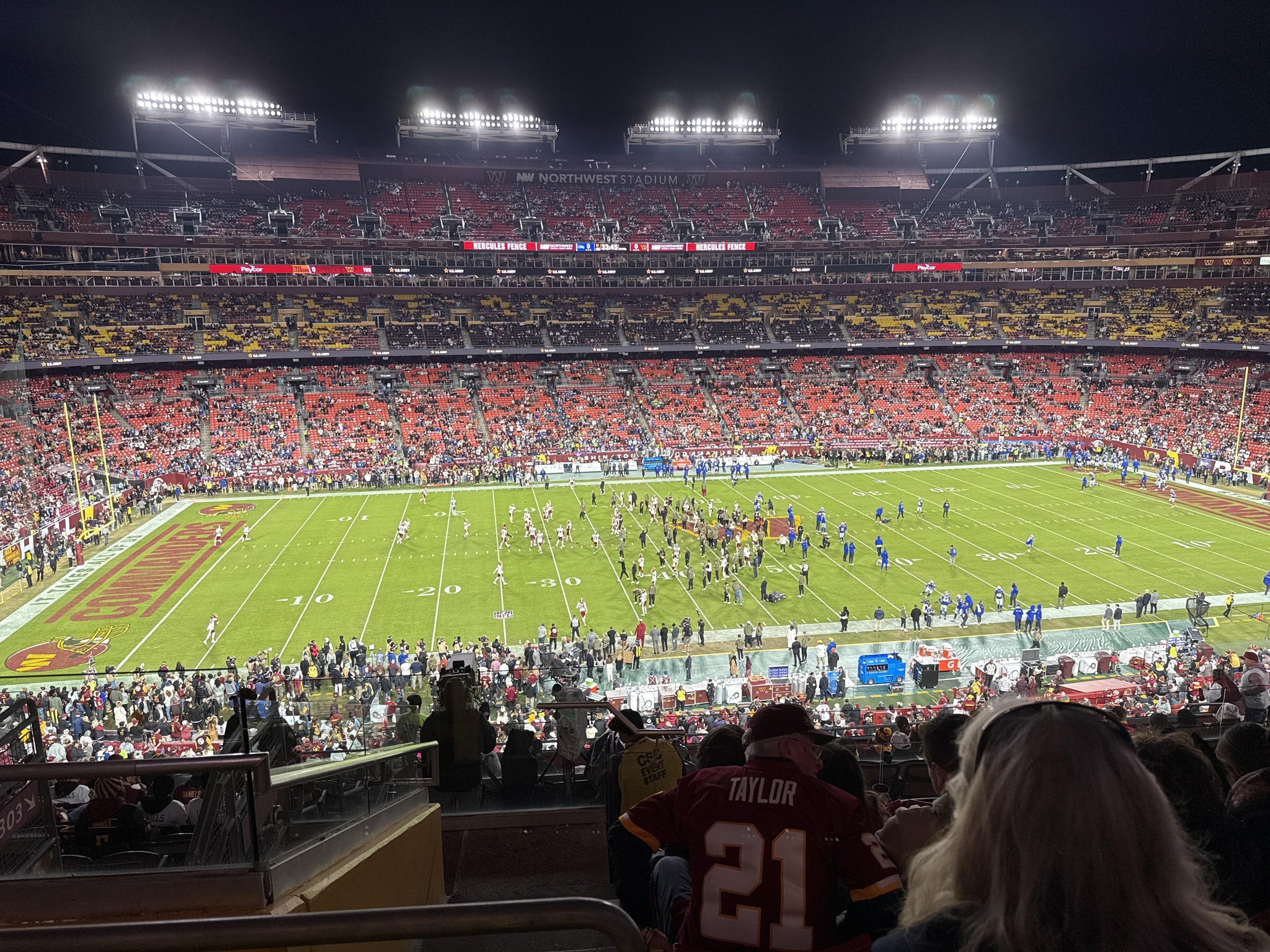 Real Fan View taken from Section 302 at Northwest Stadium by Vincent K