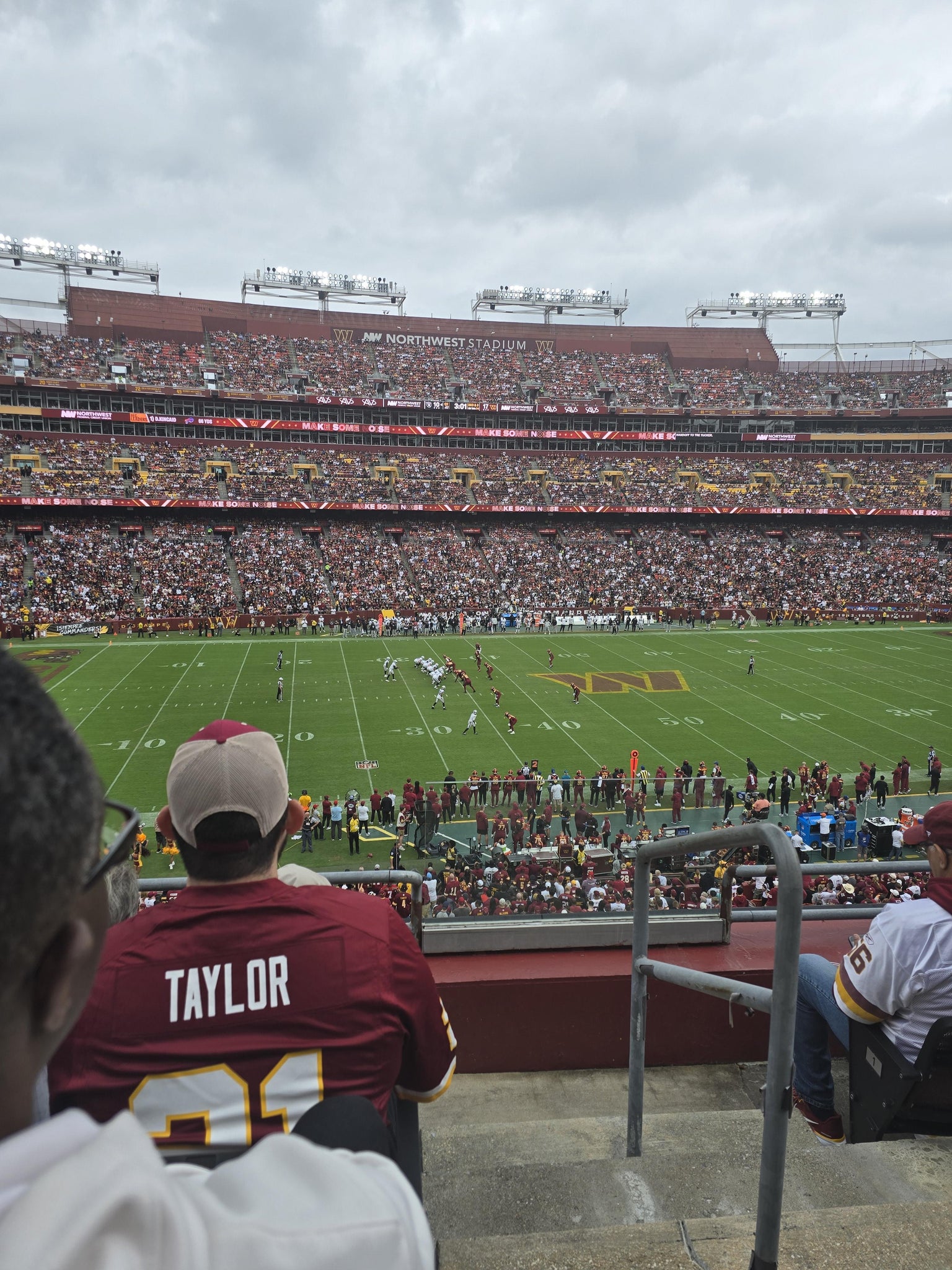Real Fan View taken from Section 303 at Northwest Stadium by Ronald C
