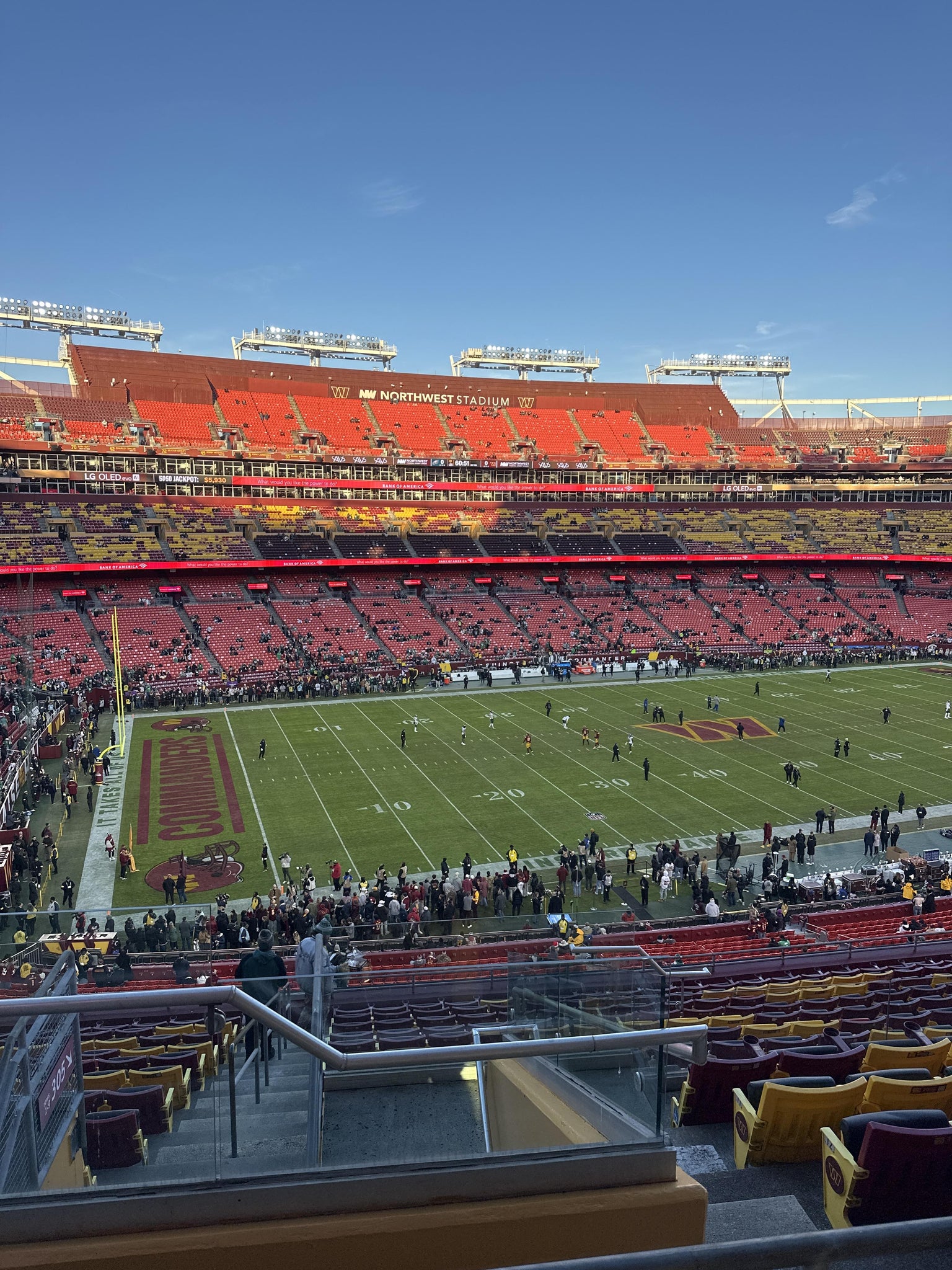 Real Fan View taken from Section 304 at Northwest Stadium by Timothey Q