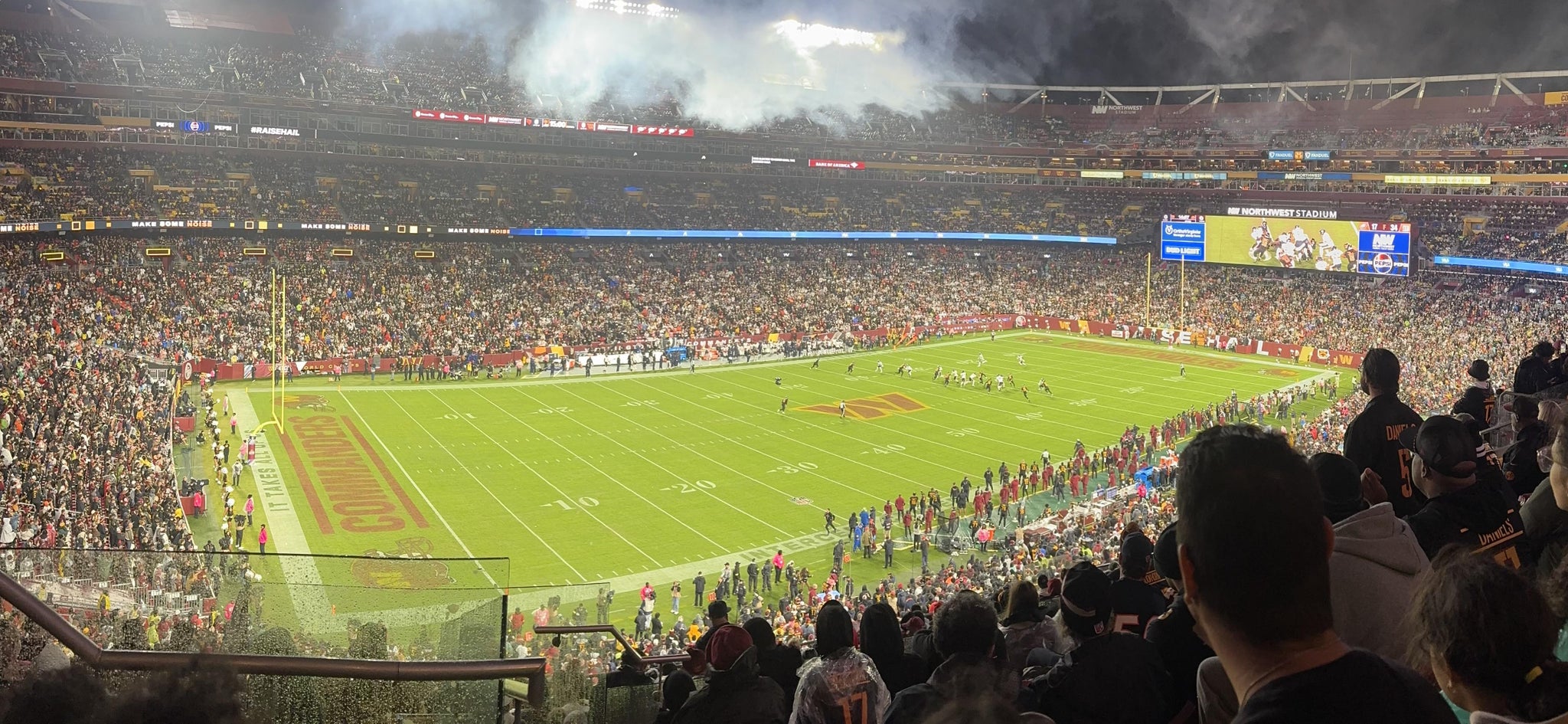 Real Fan View taken from Section 305 at Northwest Stadium by Marcus W