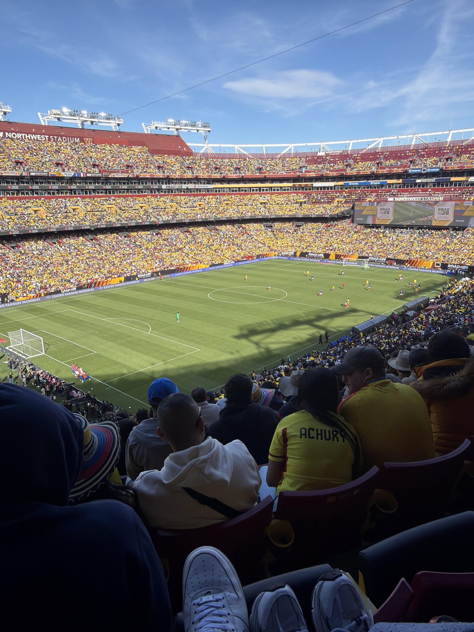 Real Fan View taken from Section 306 at Northwest Stadium by Jesse M