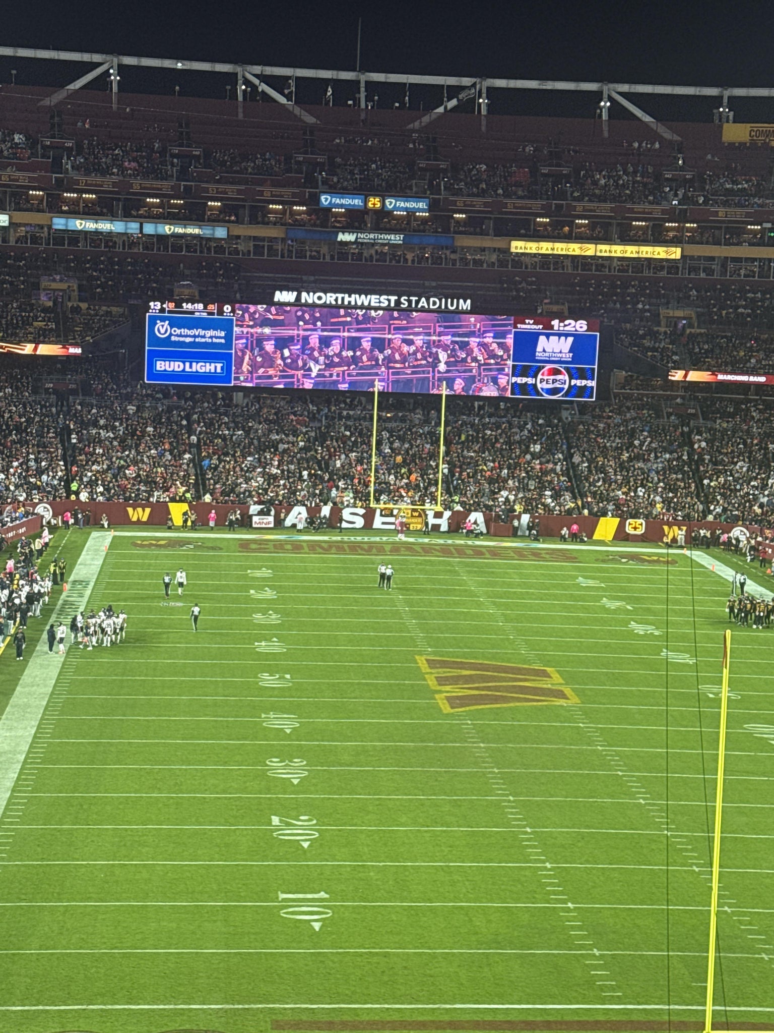 Real Fan View taken from Section 312 at Northwest Stadium by Omid N