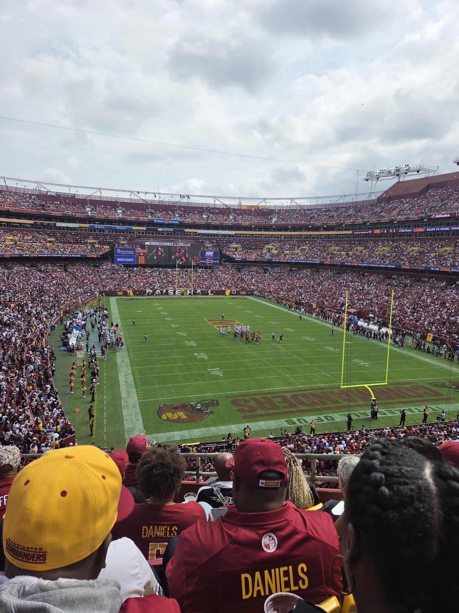 Real Fan View taken from Section 313 at Northwest Stadium by Branson M