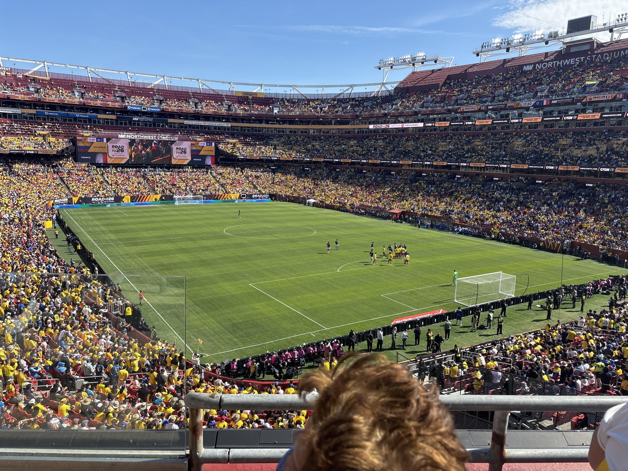 Real Fan View taken from Section 314 at Northwest Stadium by Brendan jude M