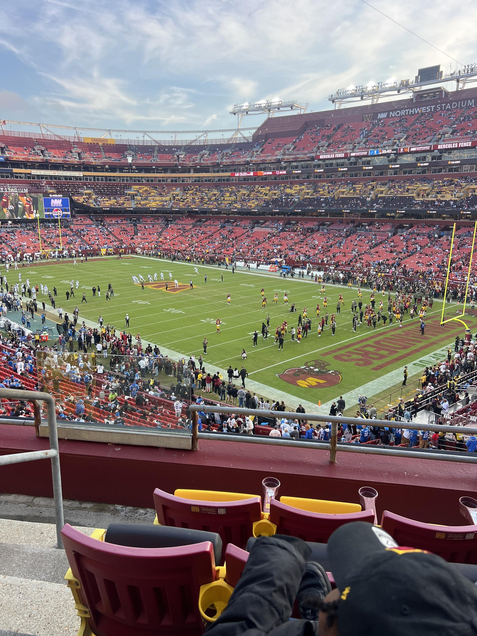 Real Fan View taken from Section 315 at Northwest Stadium by Jhonnatan C