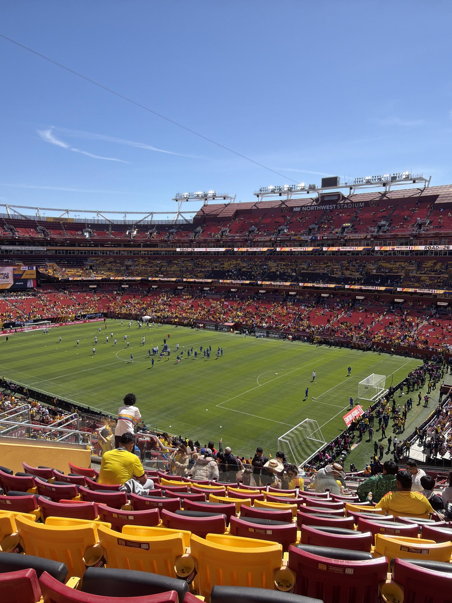 Real Fan View taken from Section 316 at Northwest Stadium by Jose C