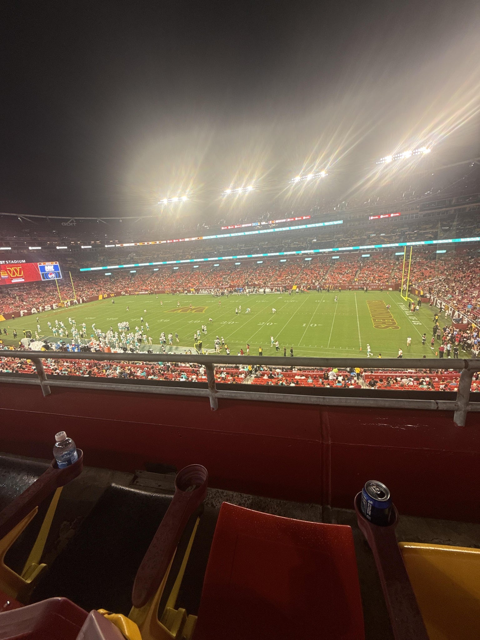 Real Fan View taken from Section 318 at Northwest Stadium by Tim C