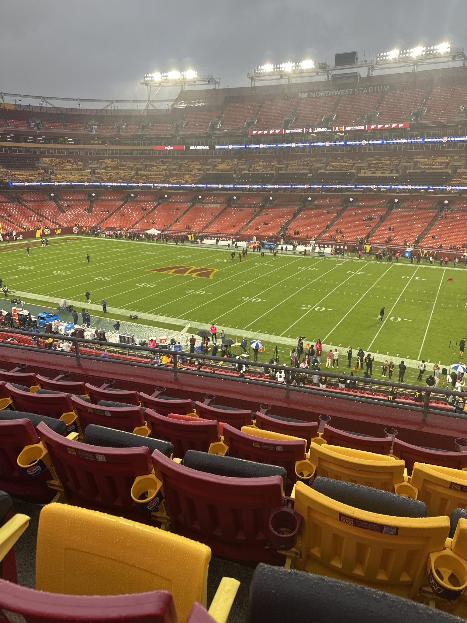 Real Fan View taken from Section 318 at Northwest Stadium by Neylan-tanya P