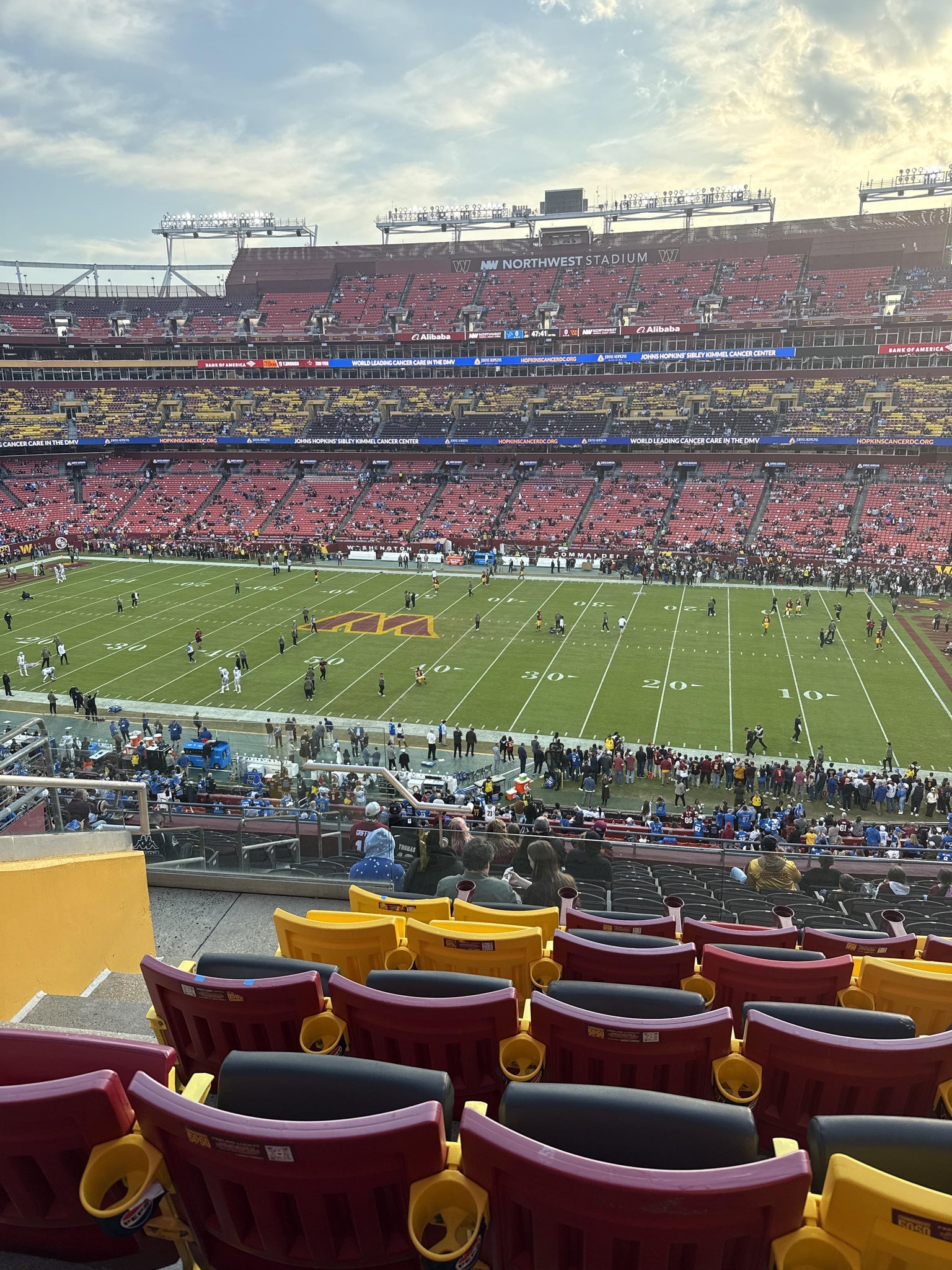 Real Fan View taken from Section 319 at Northwest Stadium by Natalia Z