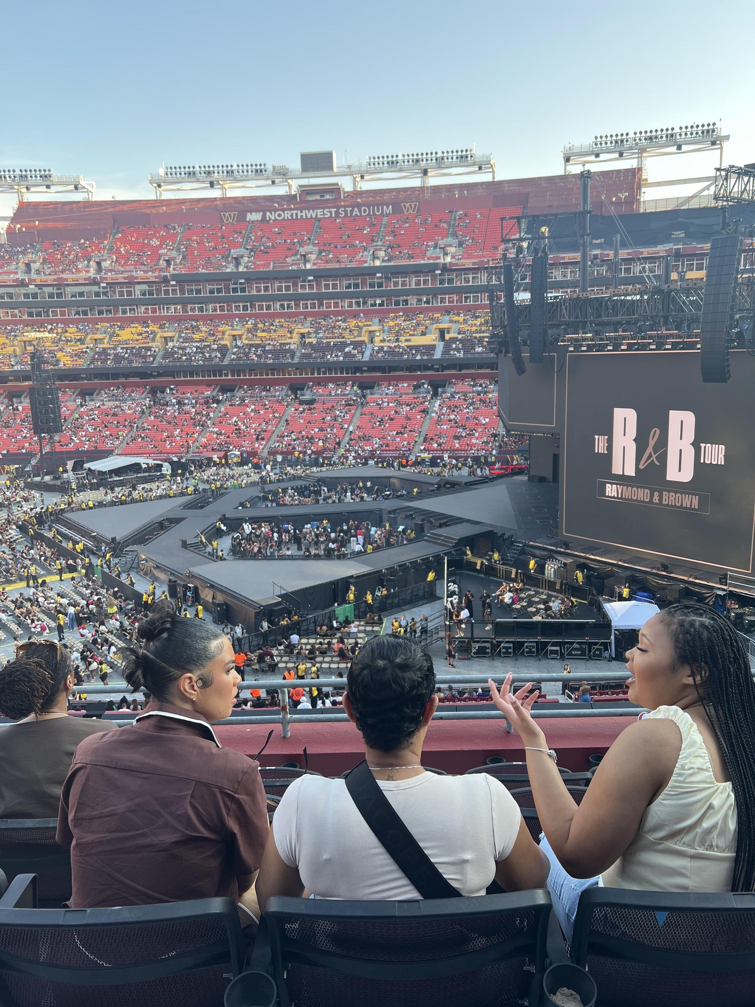 Real Fan View taken from Section 319 at Northwest Stadium by Jazmine V