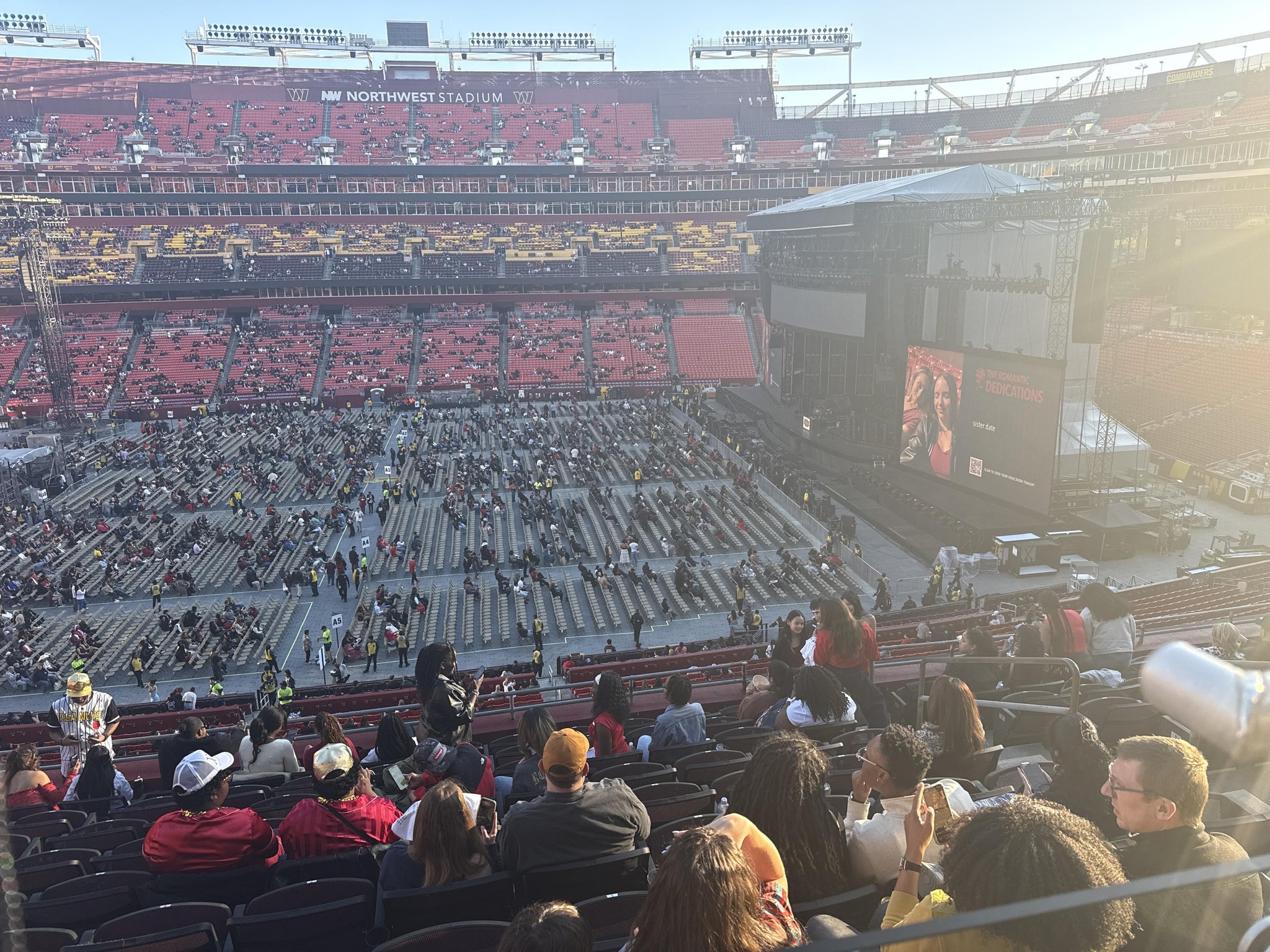 Real Fan View taken from Section 321 at Northwest Stadium by Tamika S