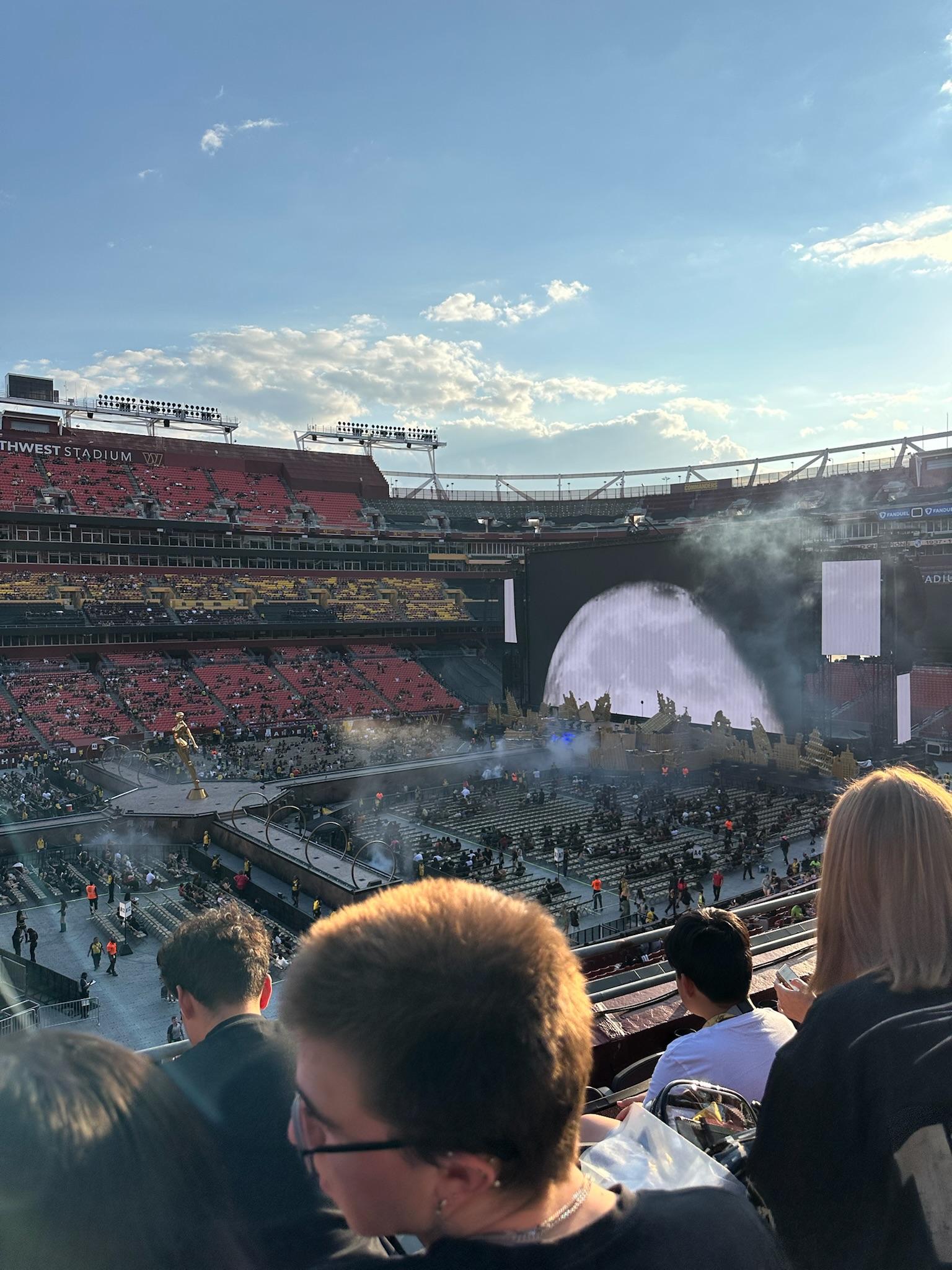 Real Fan View taken from Section 324 at Northwest Stadium by Ayisha A