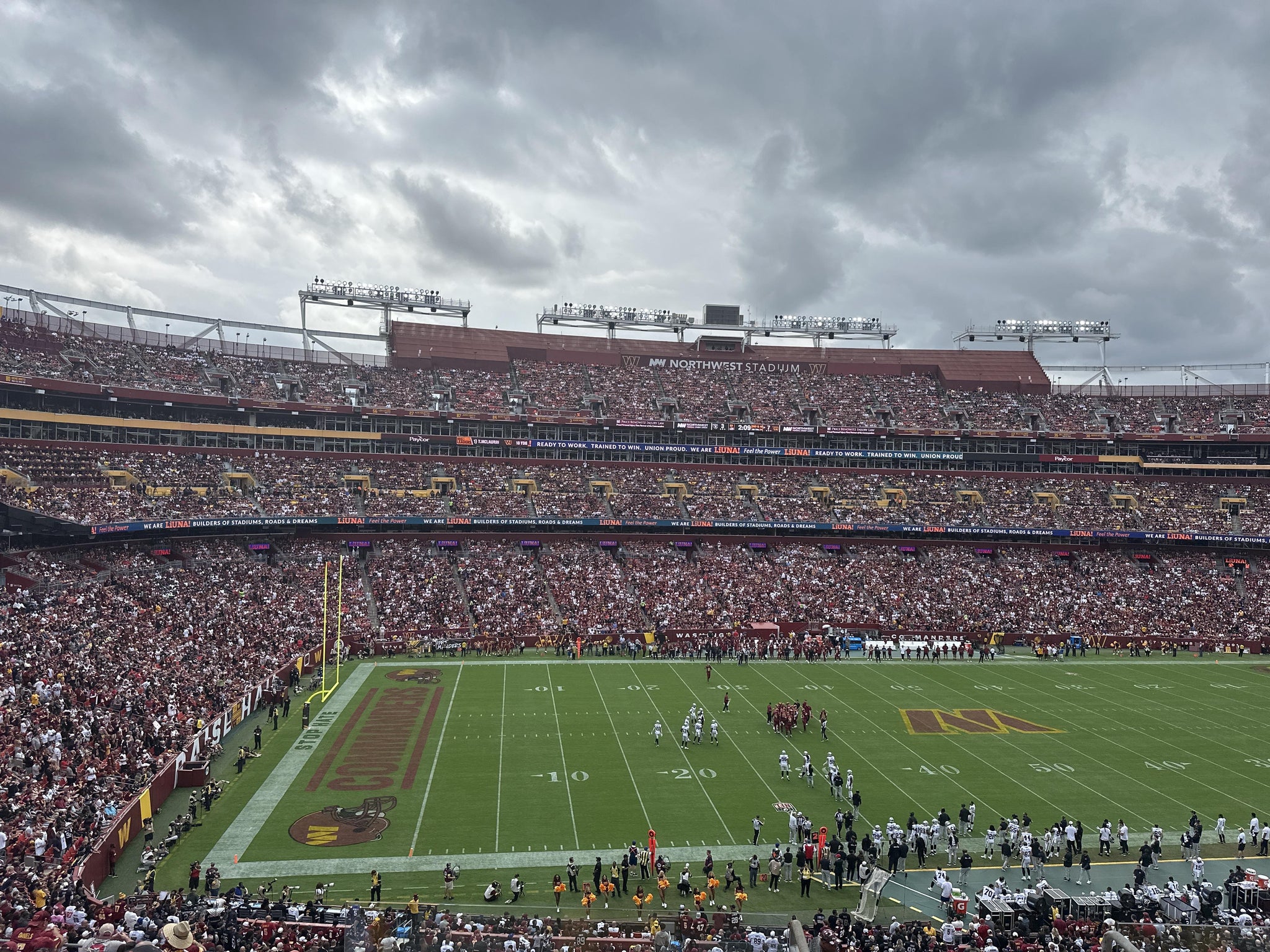 Real Fan View taken from Section 325 at Northwest Stadium by Jerri J