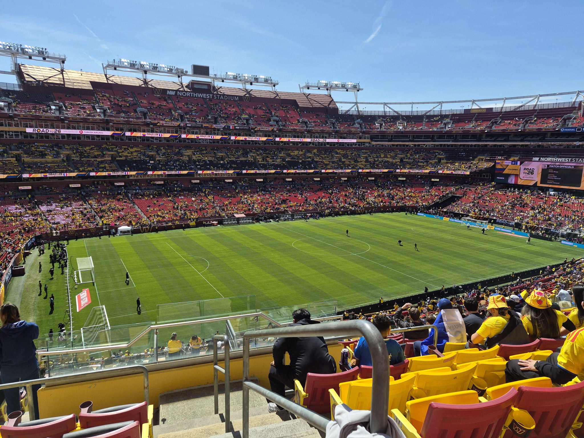 Real Fan View taken from Section 326 at Northwest Stadium by Alexander H