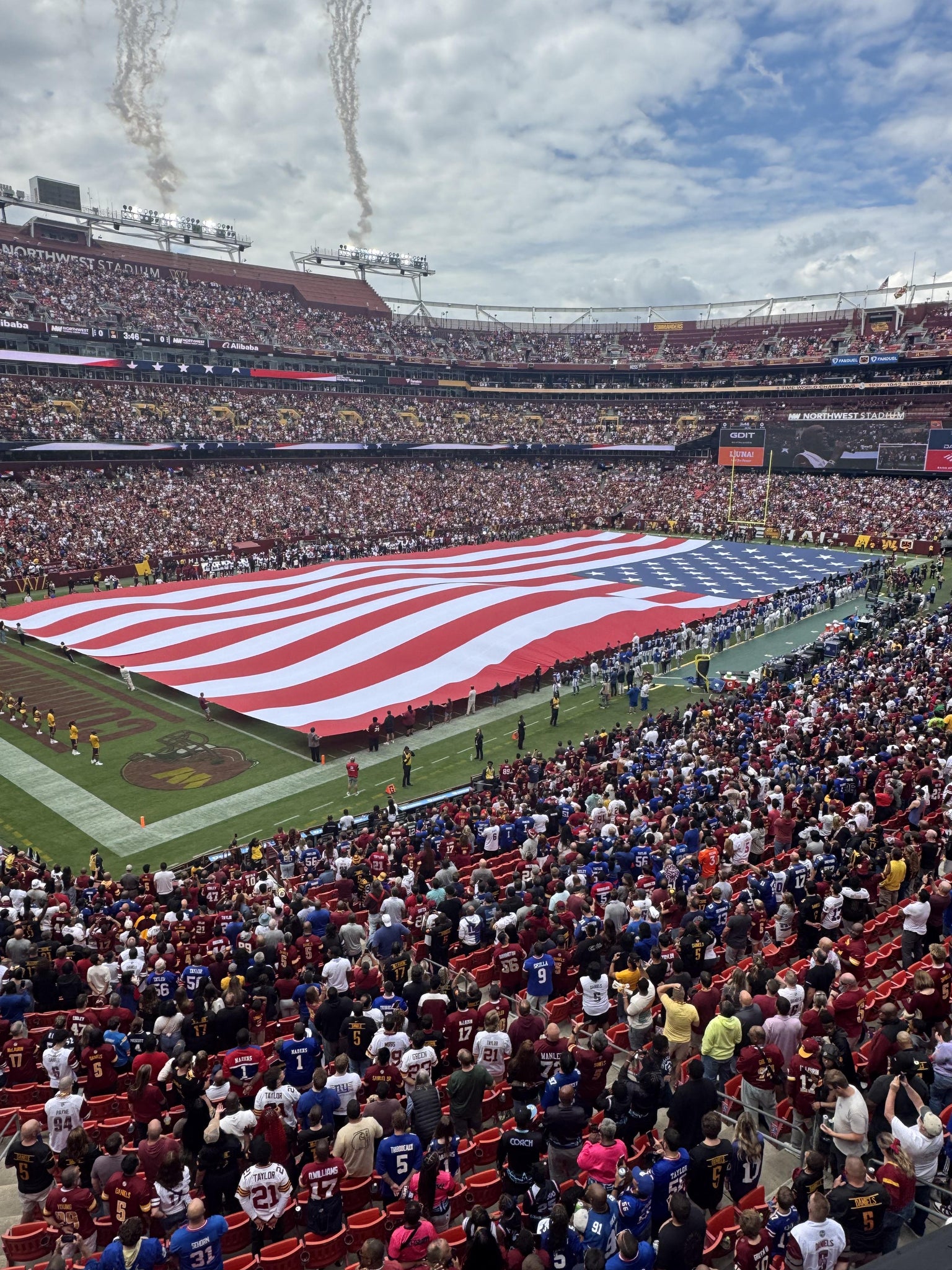 Real Fan View taken from Section 327 at Northwest Stadium by Wayne P