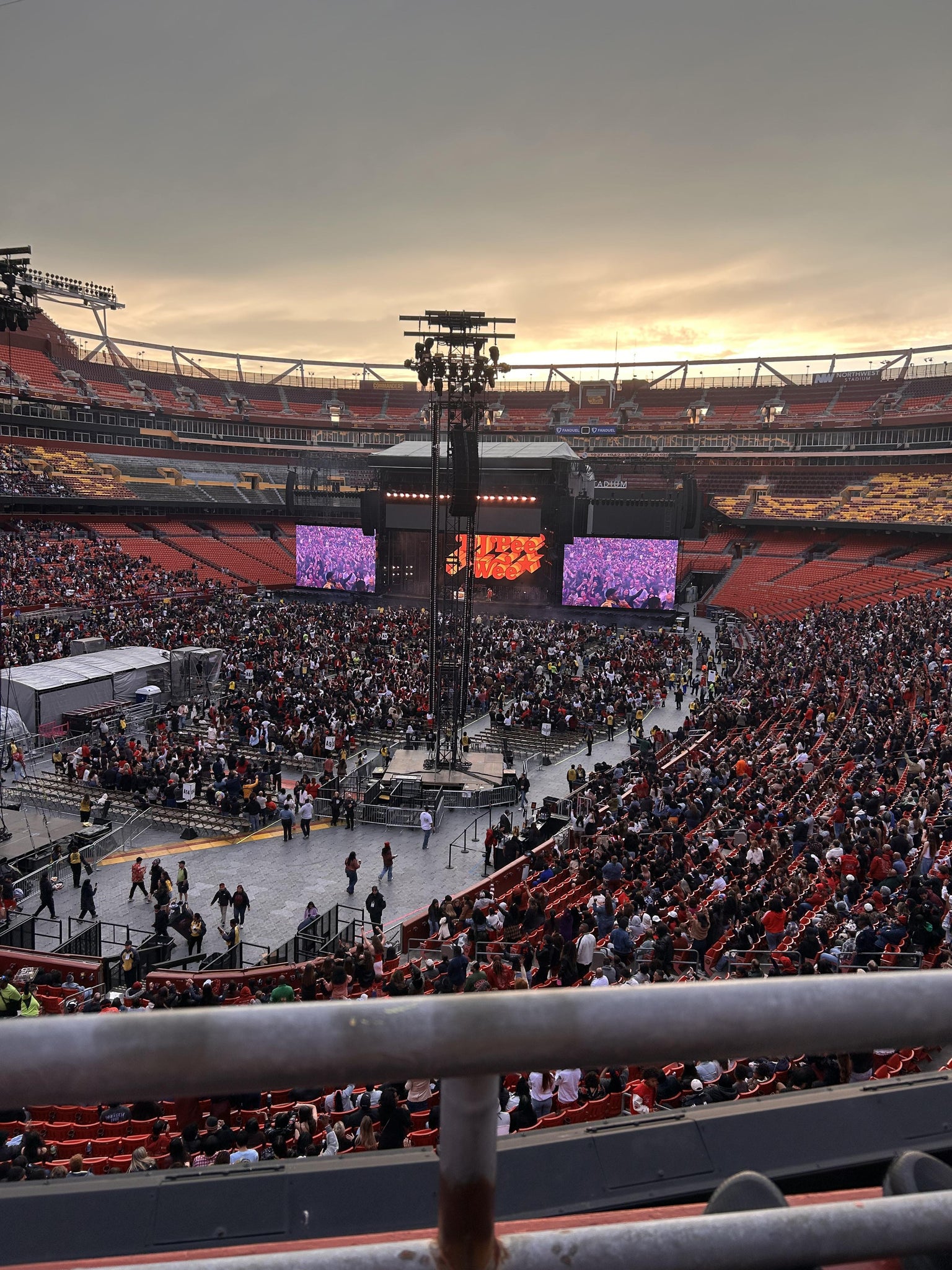 Real Fan View taken from Section 328 at Northwest Stadium by Joe G
