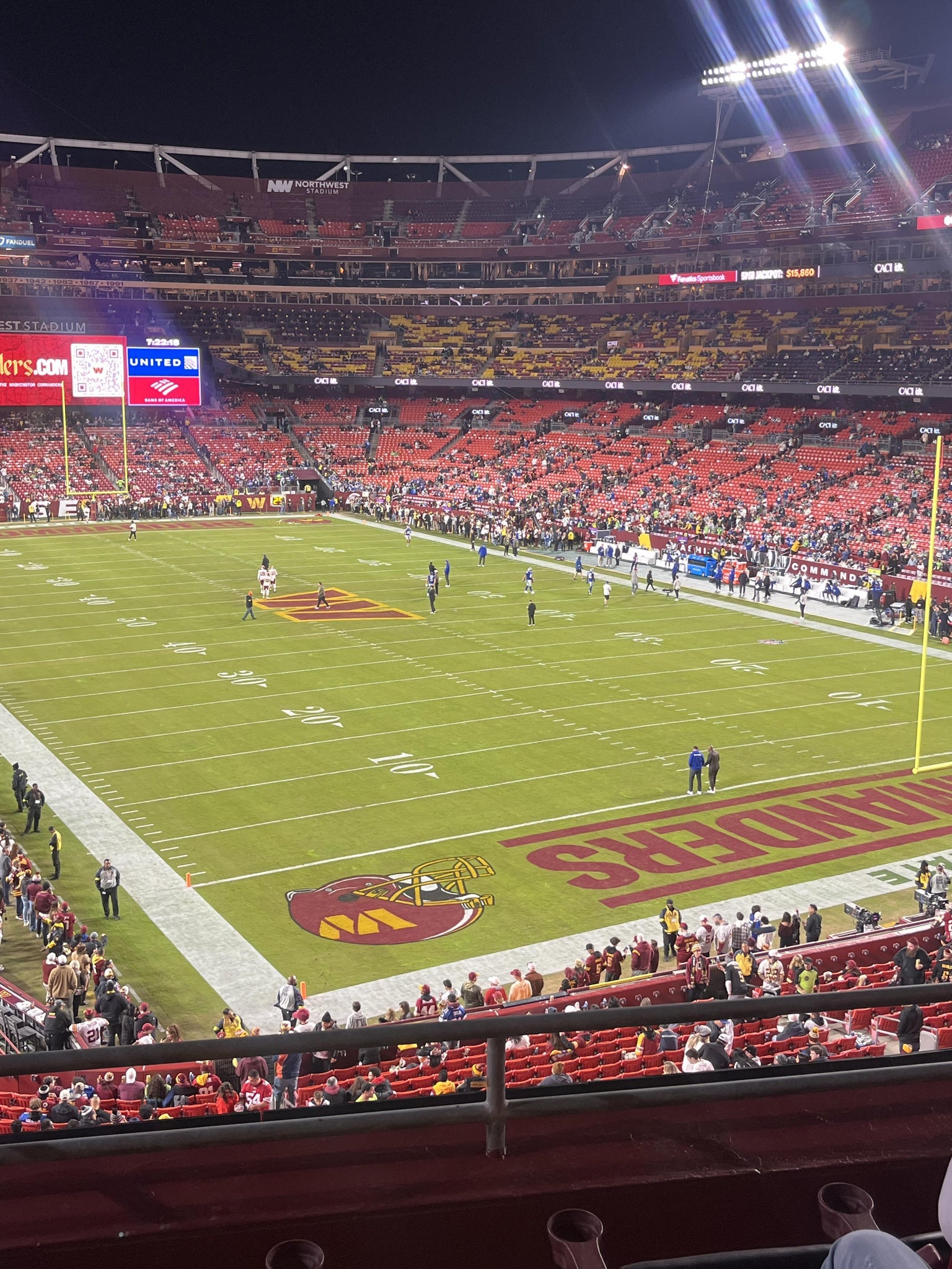 Real Fan View taken from Section 335 at Northwest Stadium by Cory K