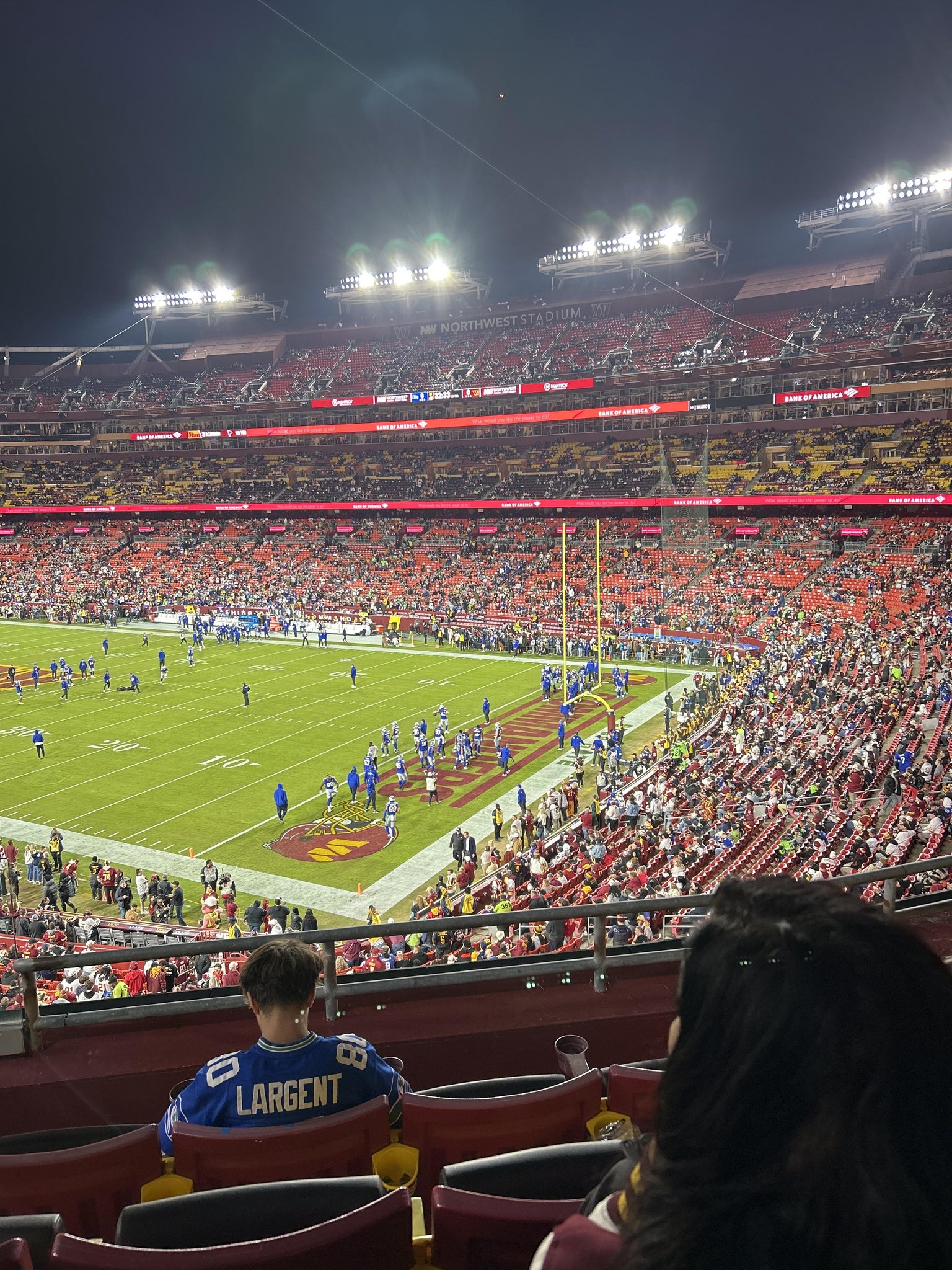 Real Fan View taken from Section 336 at Northwest Stadium by Vella T