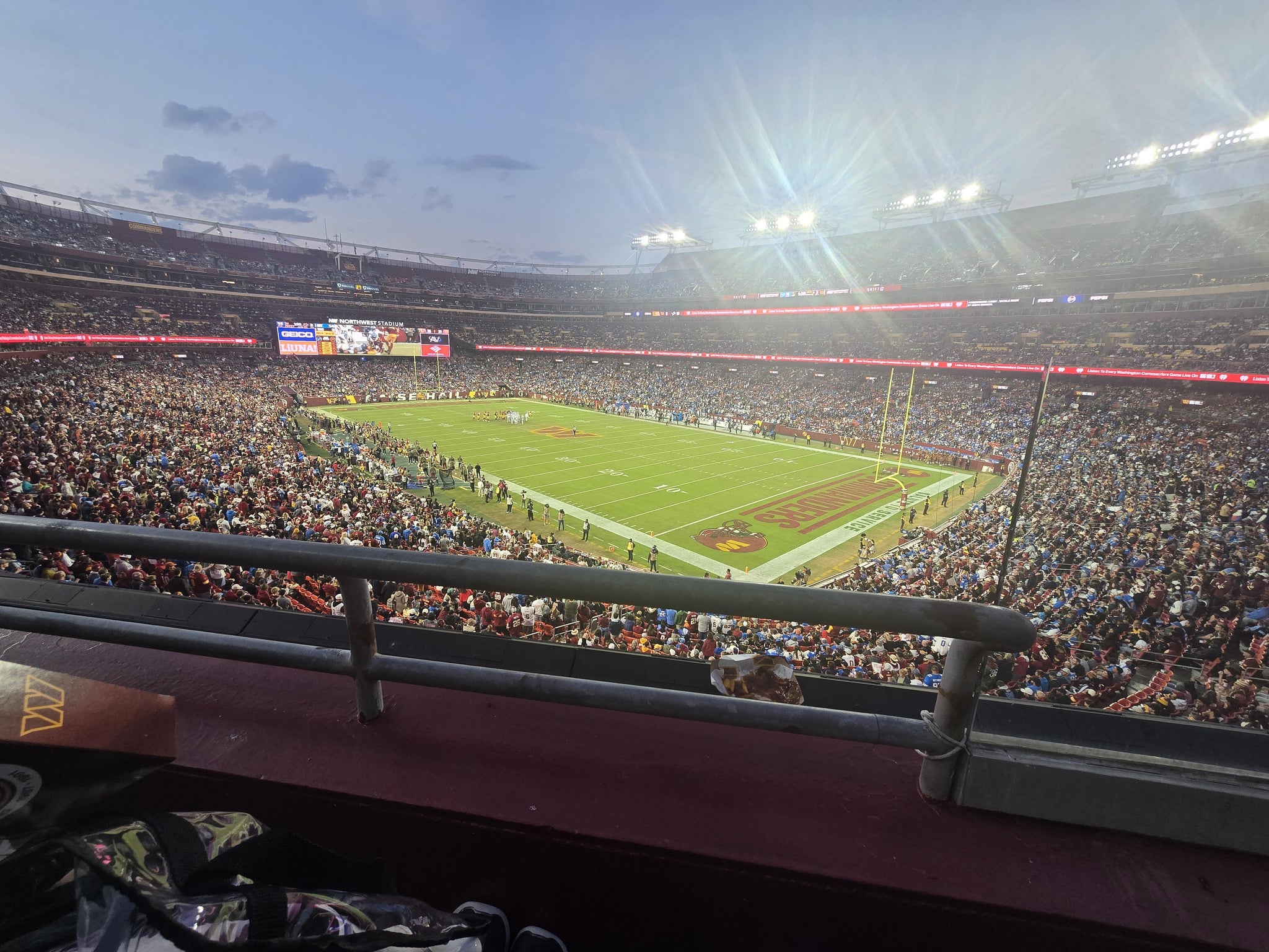 Real Fan View taken from Section 337 at Northwest Stadium by Isatu B