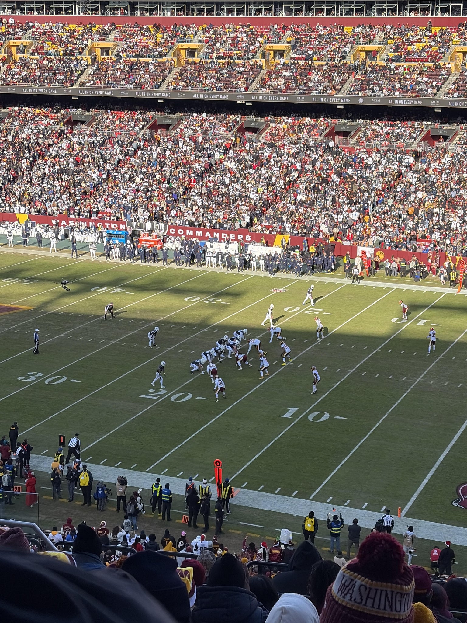 Real Fan View taken from Section 338 at Northwest Stadium by David R