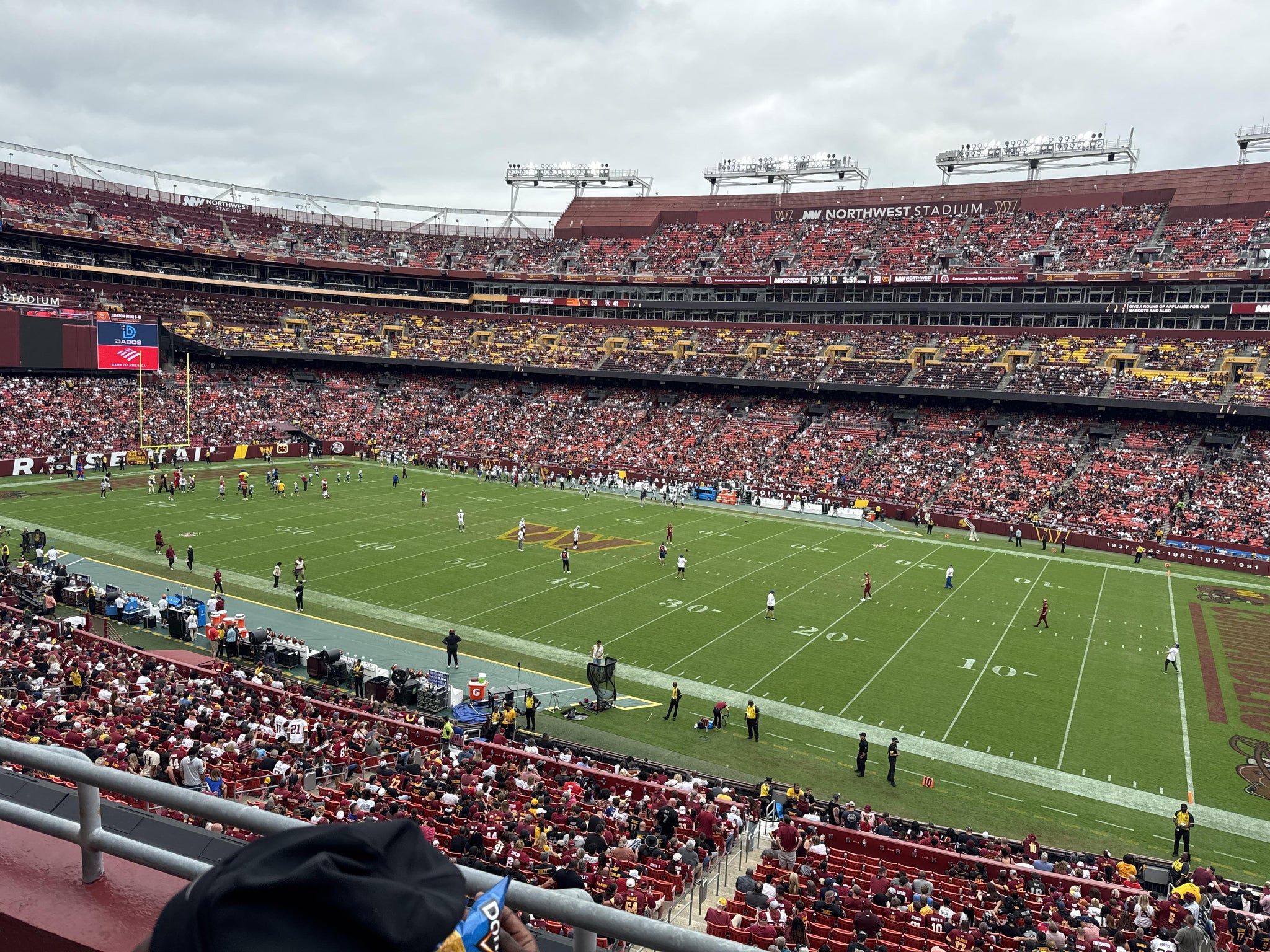 Real Fan View taken from Section 339 at Northwest Stadium by Dan H