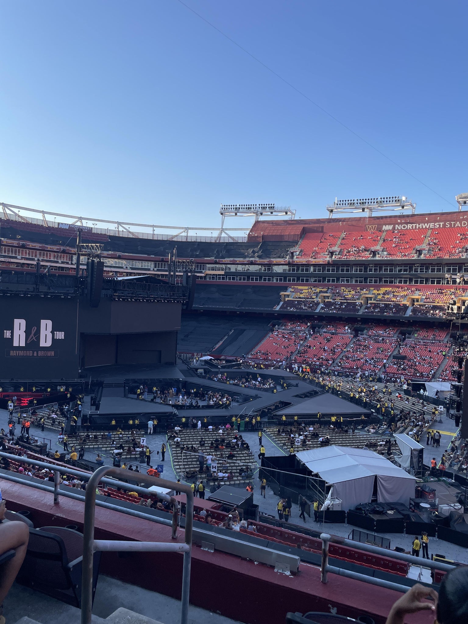 Real Fan View taken from Section 340 at Northwest Stadium by Qyaira C