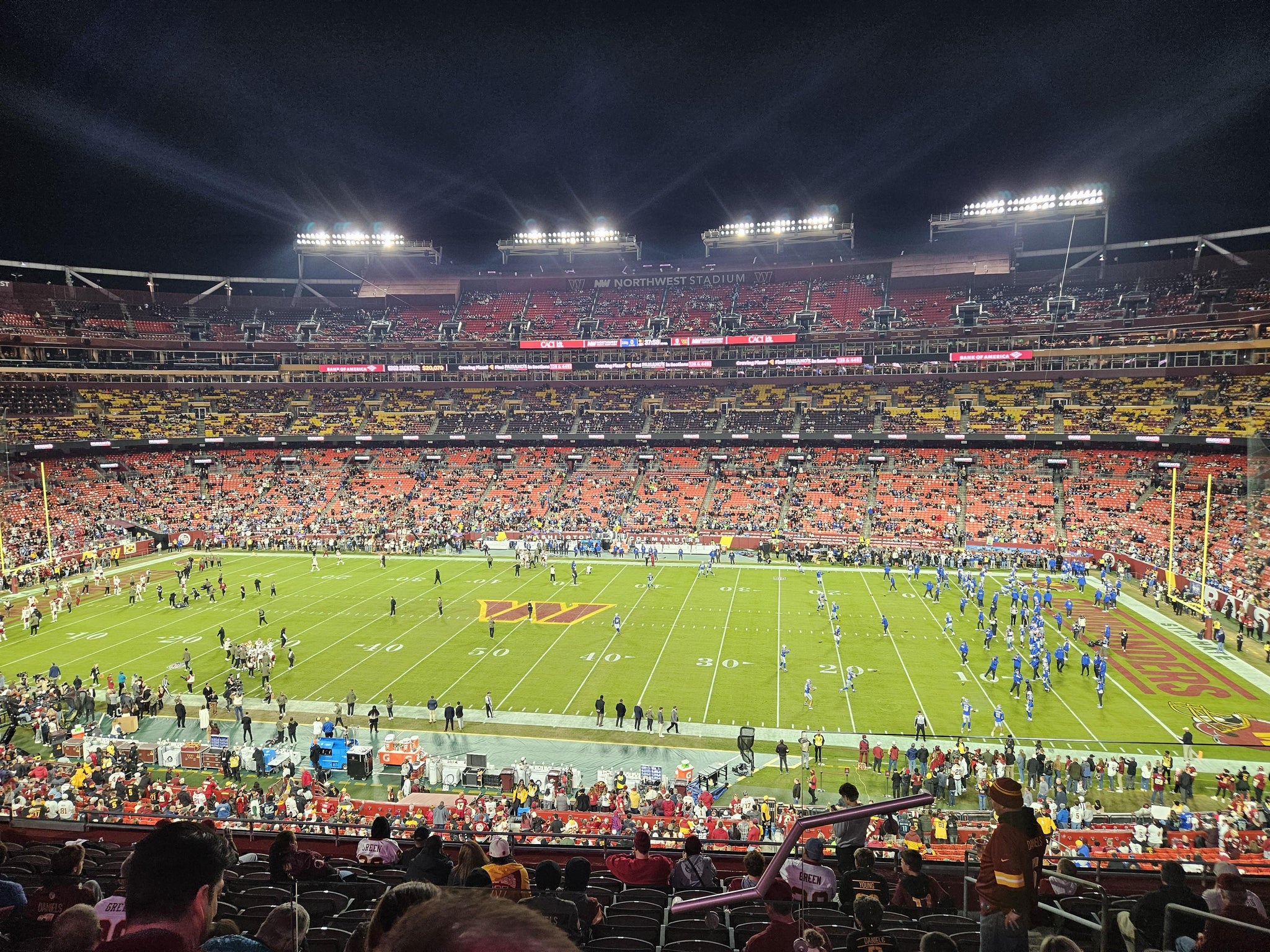 Real Fan View taken from Section 341 at Northwest Stadium by Paul U