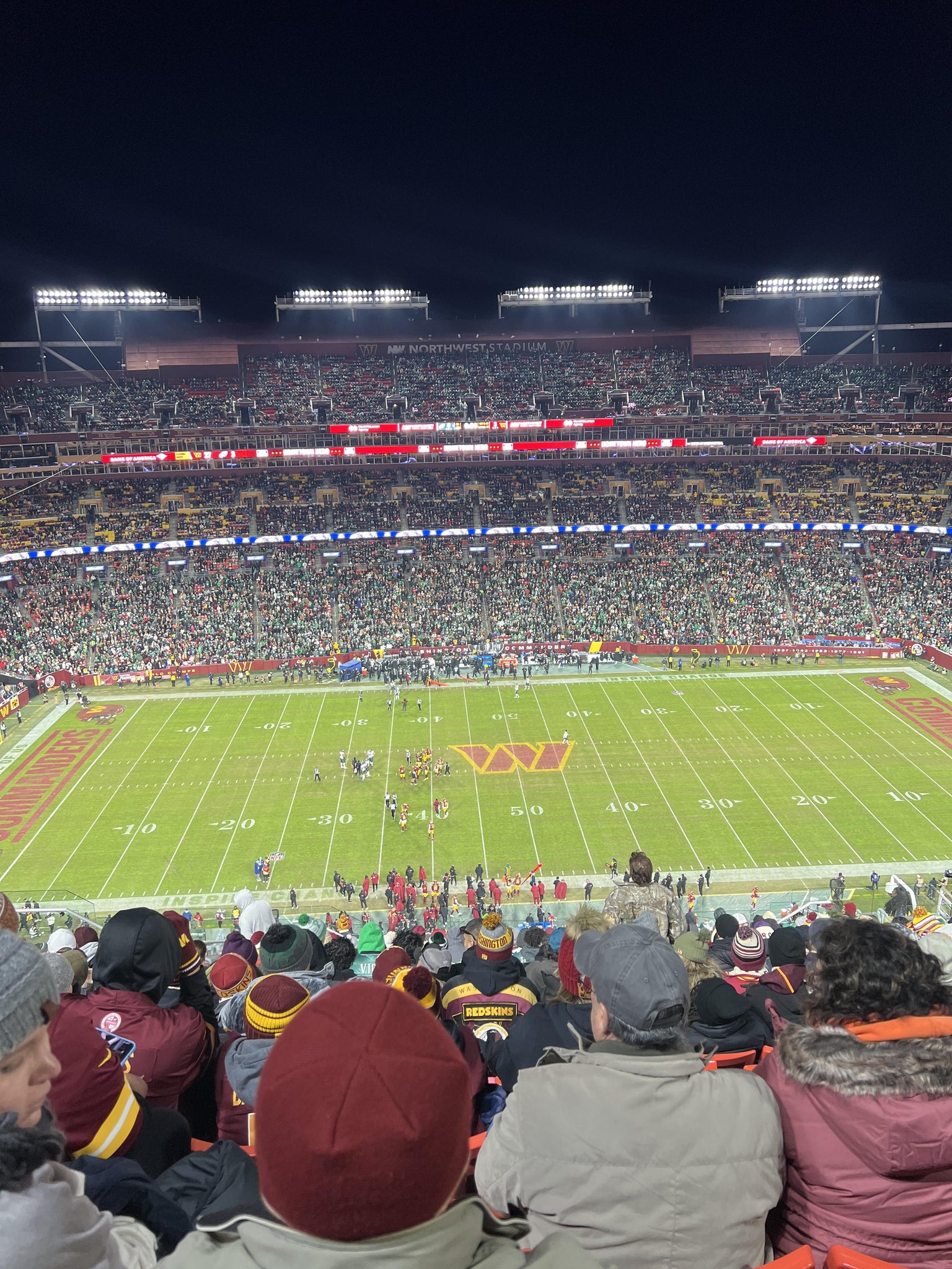 Real Fan View taken from Section 401 at Northwest Stadium by Tetida L