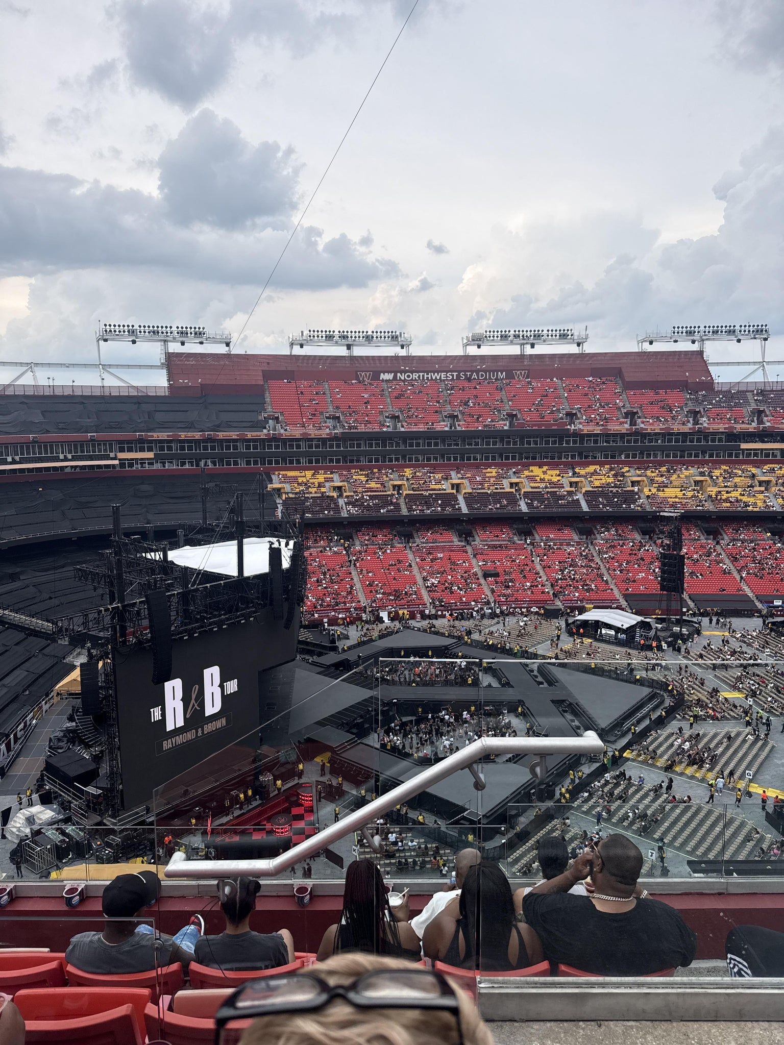 Real Fan View taken from Section 403 at Northwest Stadium by Marcia H