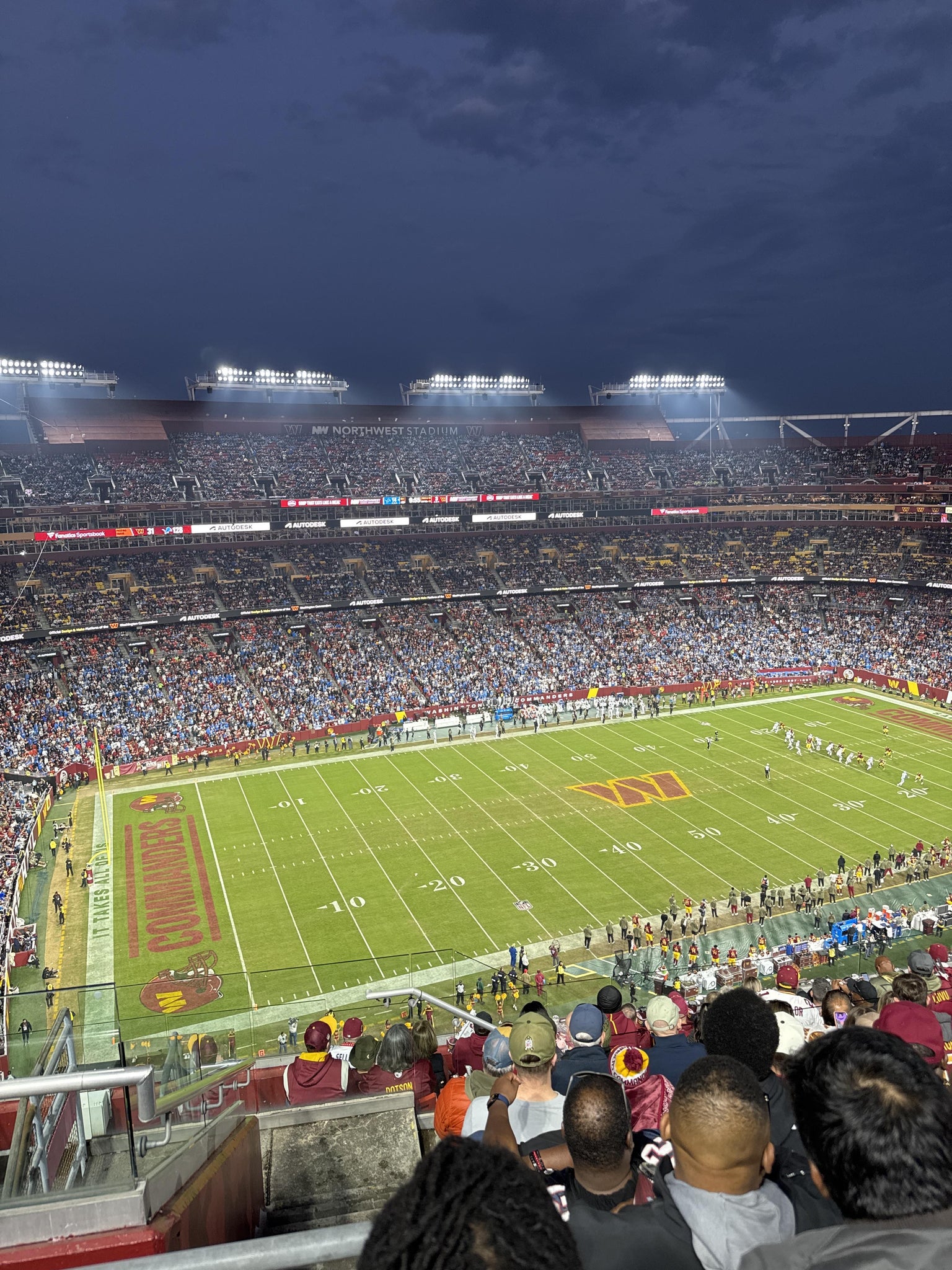 Real Fan View taken from Section 404 at Northwest Stadium by Stephanie S