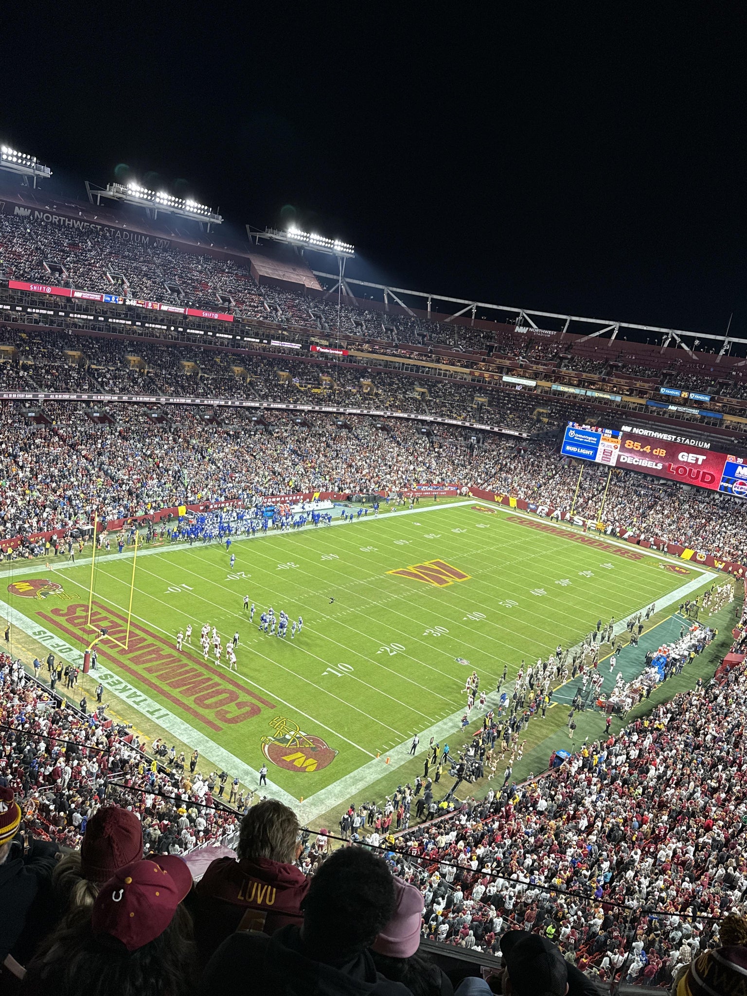 Real Fan View taken from Section 409 at Northwest Stadium by Cynthia S
