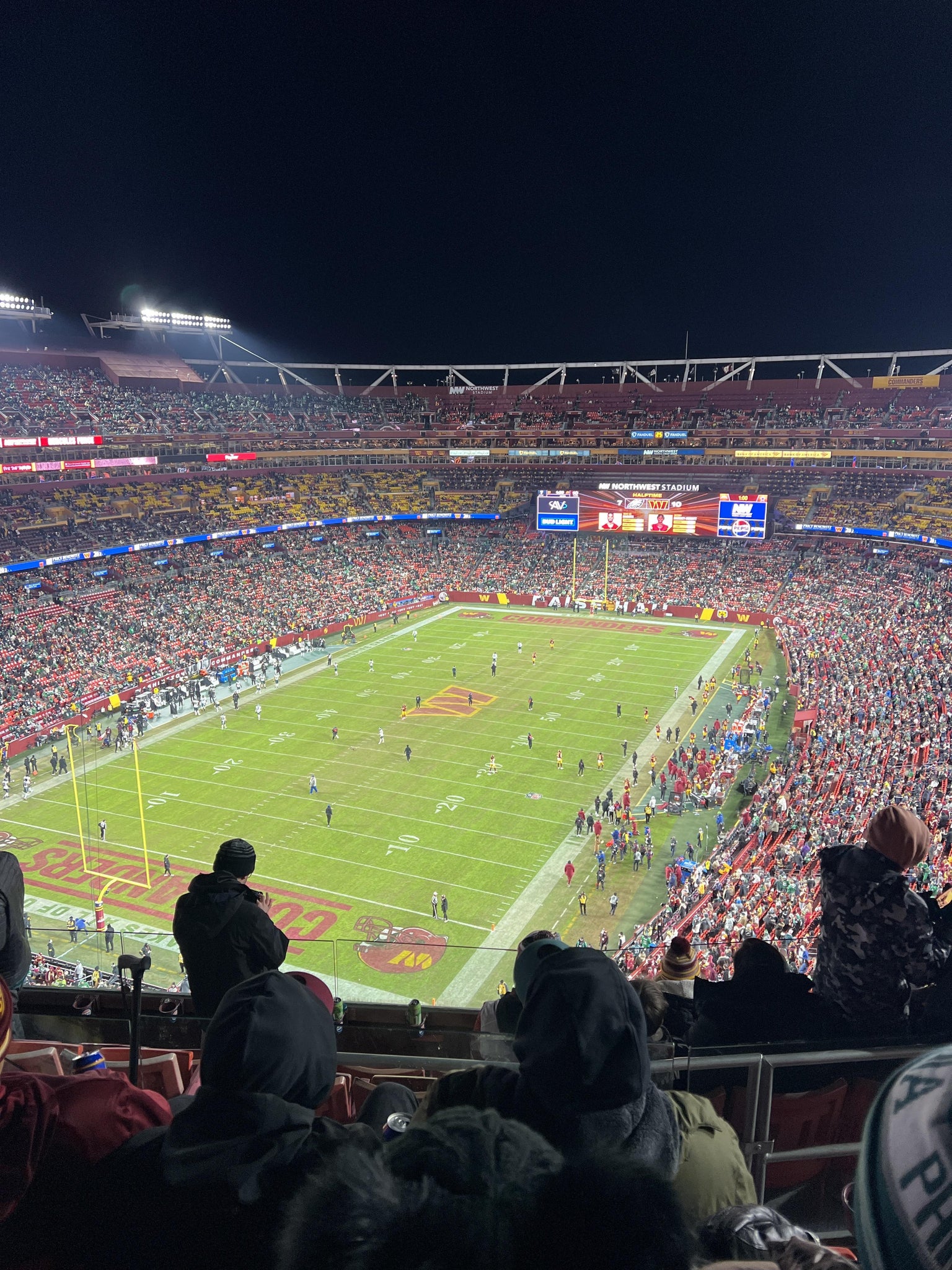 Real Fan View taken from Section 410 at Northwest Stadium by Ashlynn Z