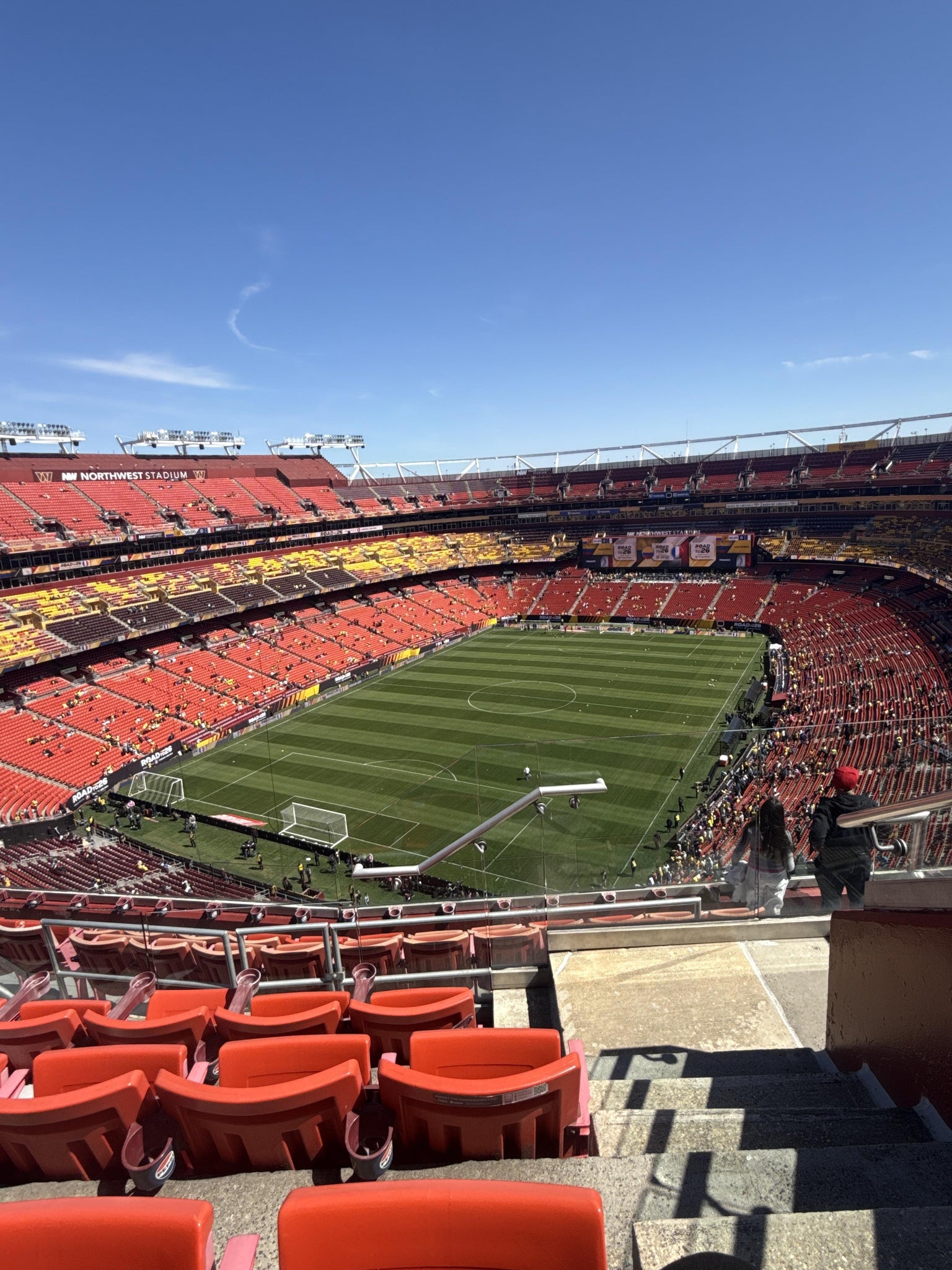 Real Fan View taken from Section 410 at Northwest Stadium by Johann R