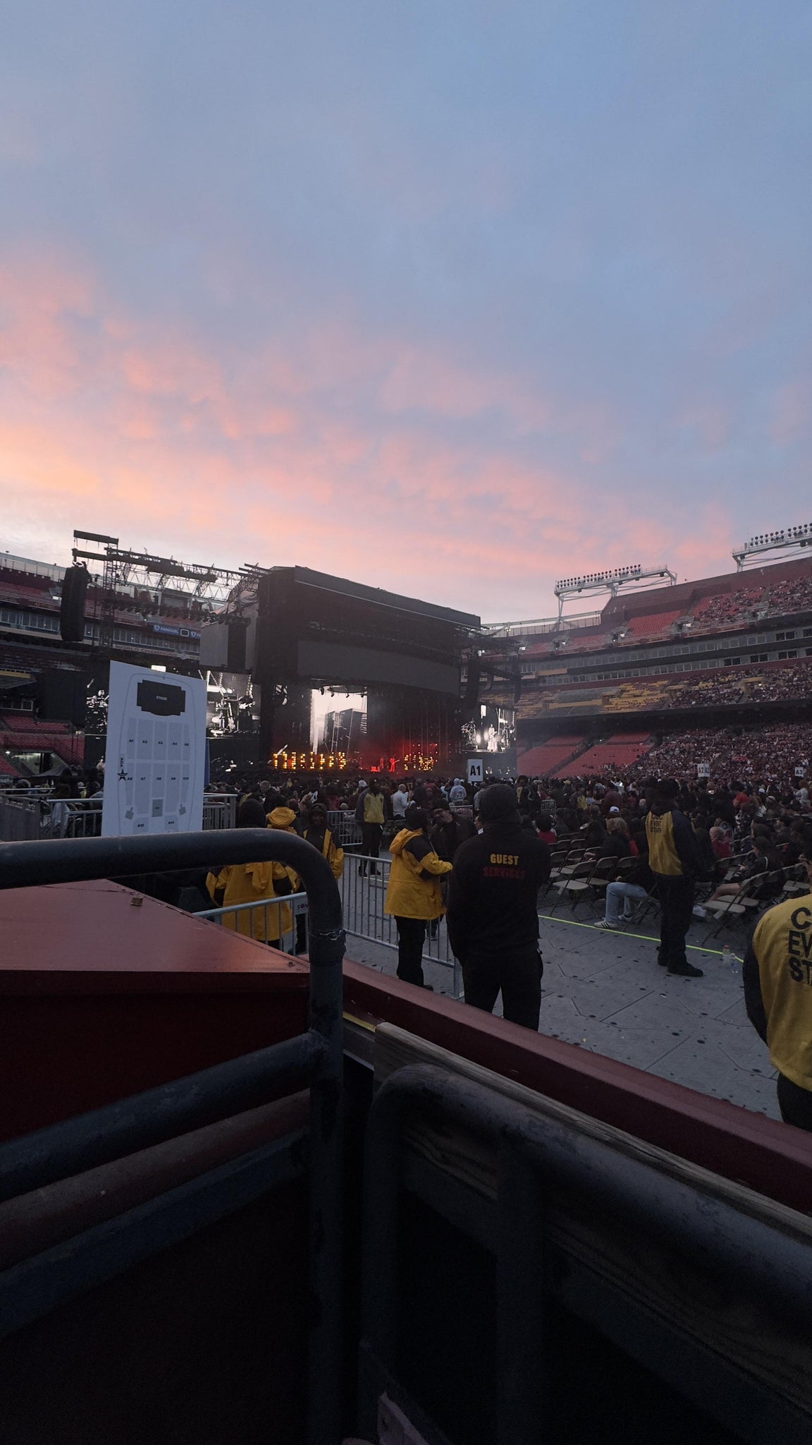 Real Fan View taken from Section 42 at Northwest Stadium by Shannel P