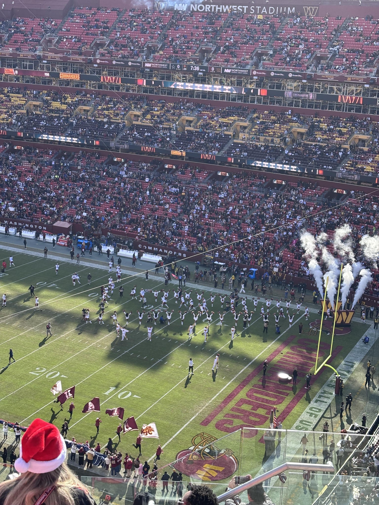 Real Fan View taken from Section 422 at Northwest Stadium by Brandi D