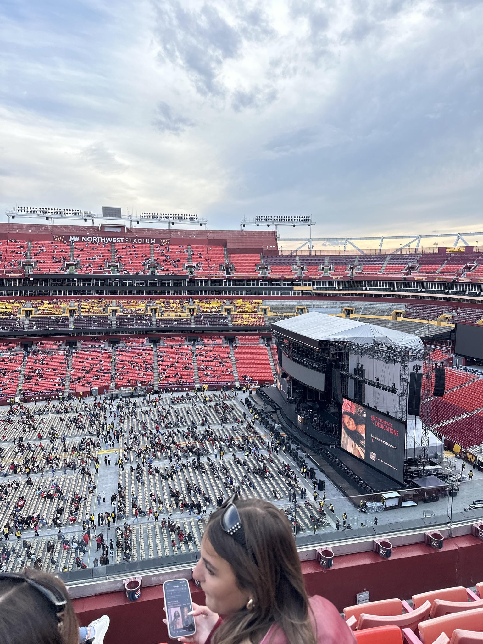 Real Fan View taken from Section 427 at Northwest Stadium by Anonymous User